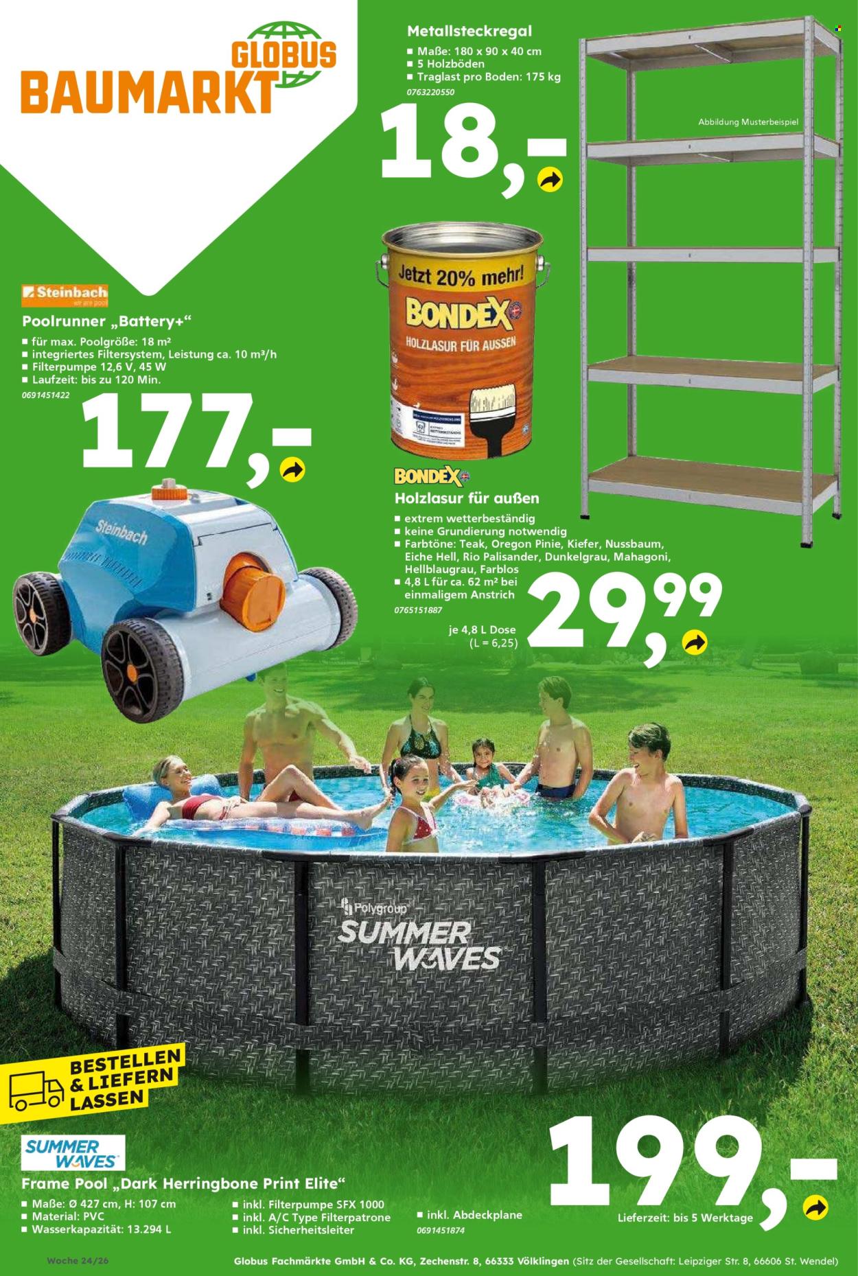Globus Baumarkt Prospekte  - 8.06.2026 - 13.06.2026. Seite 12