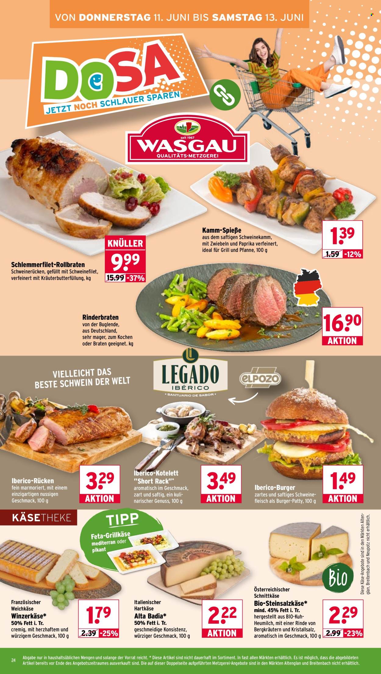 Wasgau Prospekte  - 8.06.2026 - 13.06.2026. Seite 24