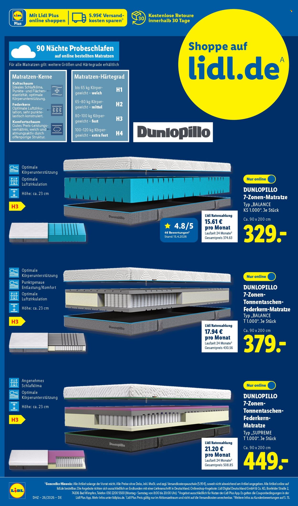 Leták Lidl - 22.6.2026 - 27.6.2026. Strana 4