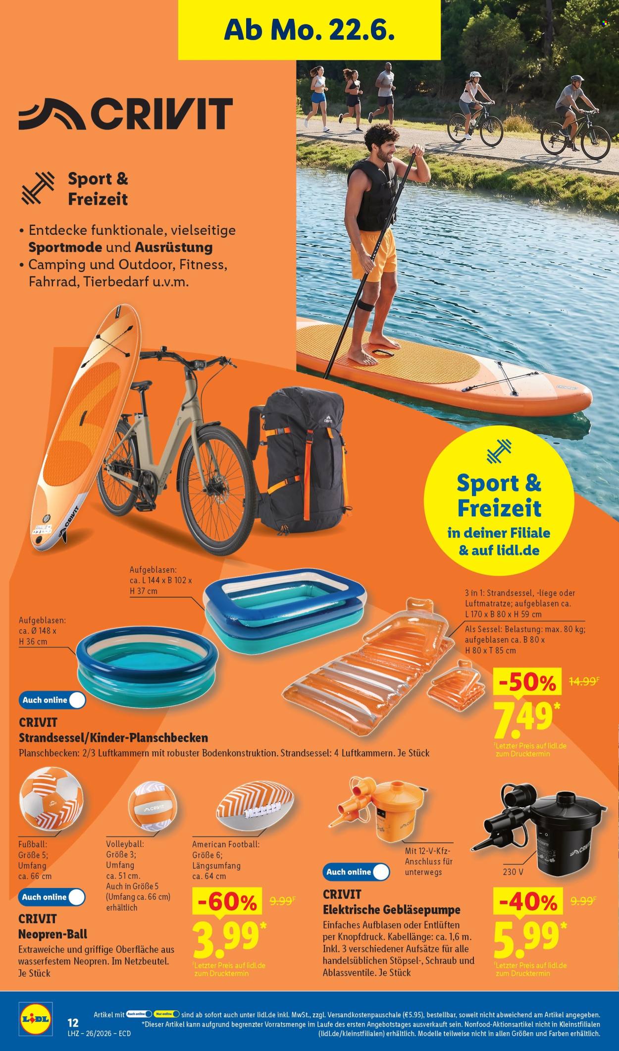 Lidl Prospekte  - 22.06.2026 - 27.06.2026. Seite 8