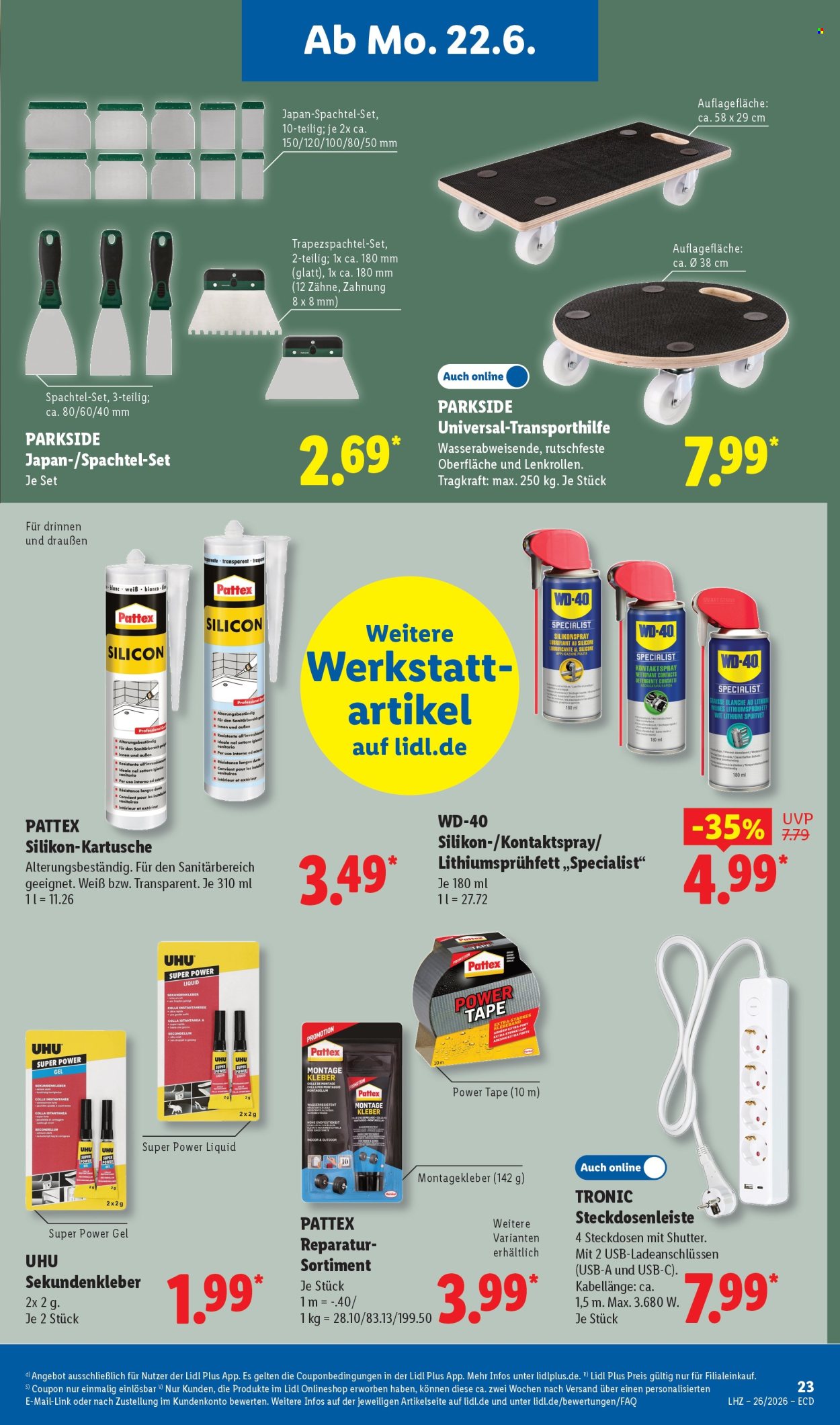 Leták Lidl - 22.6.2026 - 27.6.2026. Strana 21