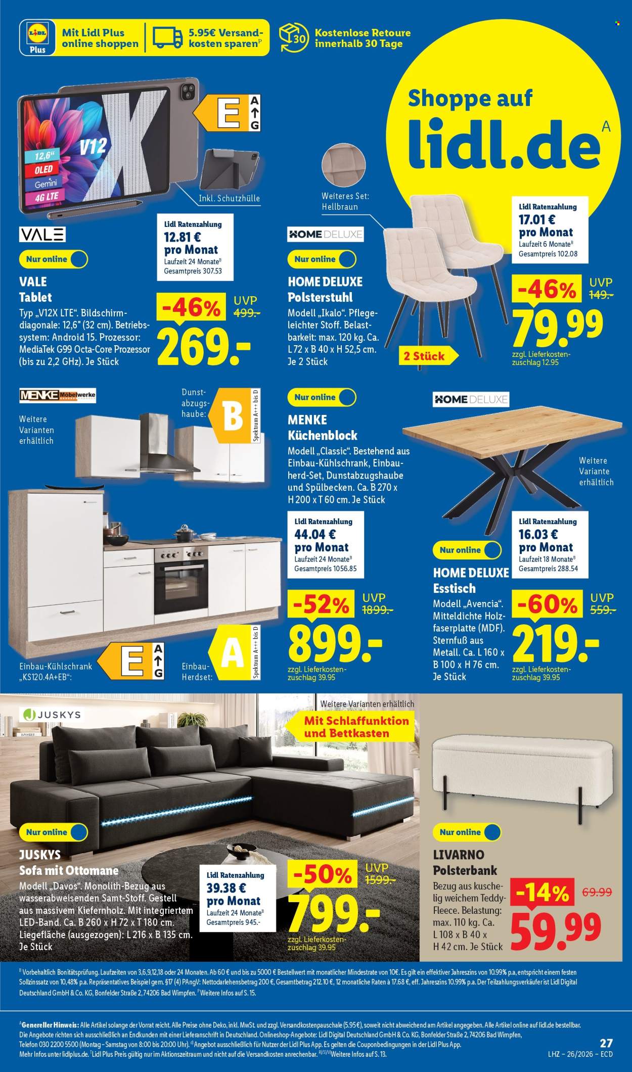 Leták Lidl - 22.6.2026 - 27.6.2026. Strana 27