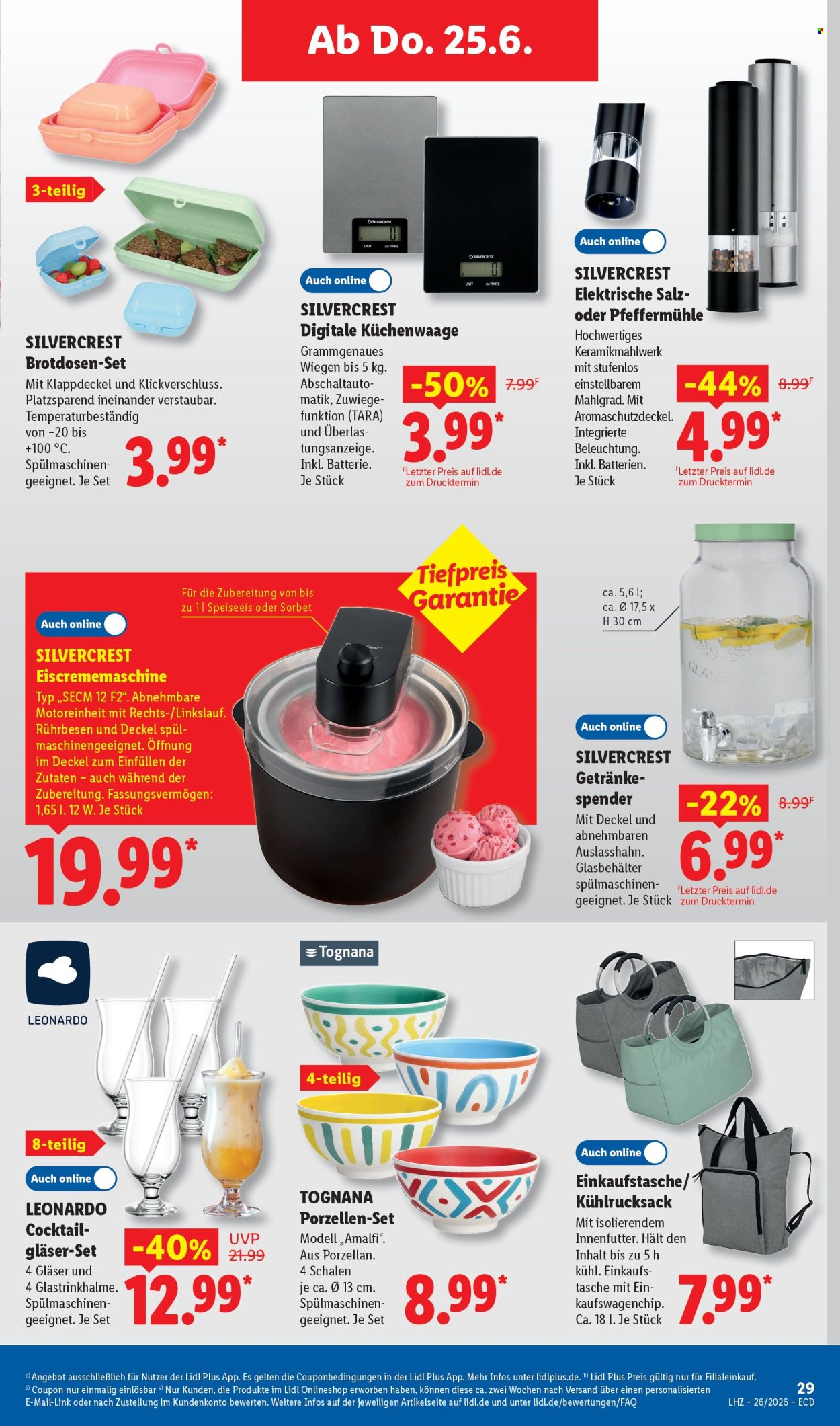 Leták Lidl - 22.6.2026 - 27.6.2026. Strana 29