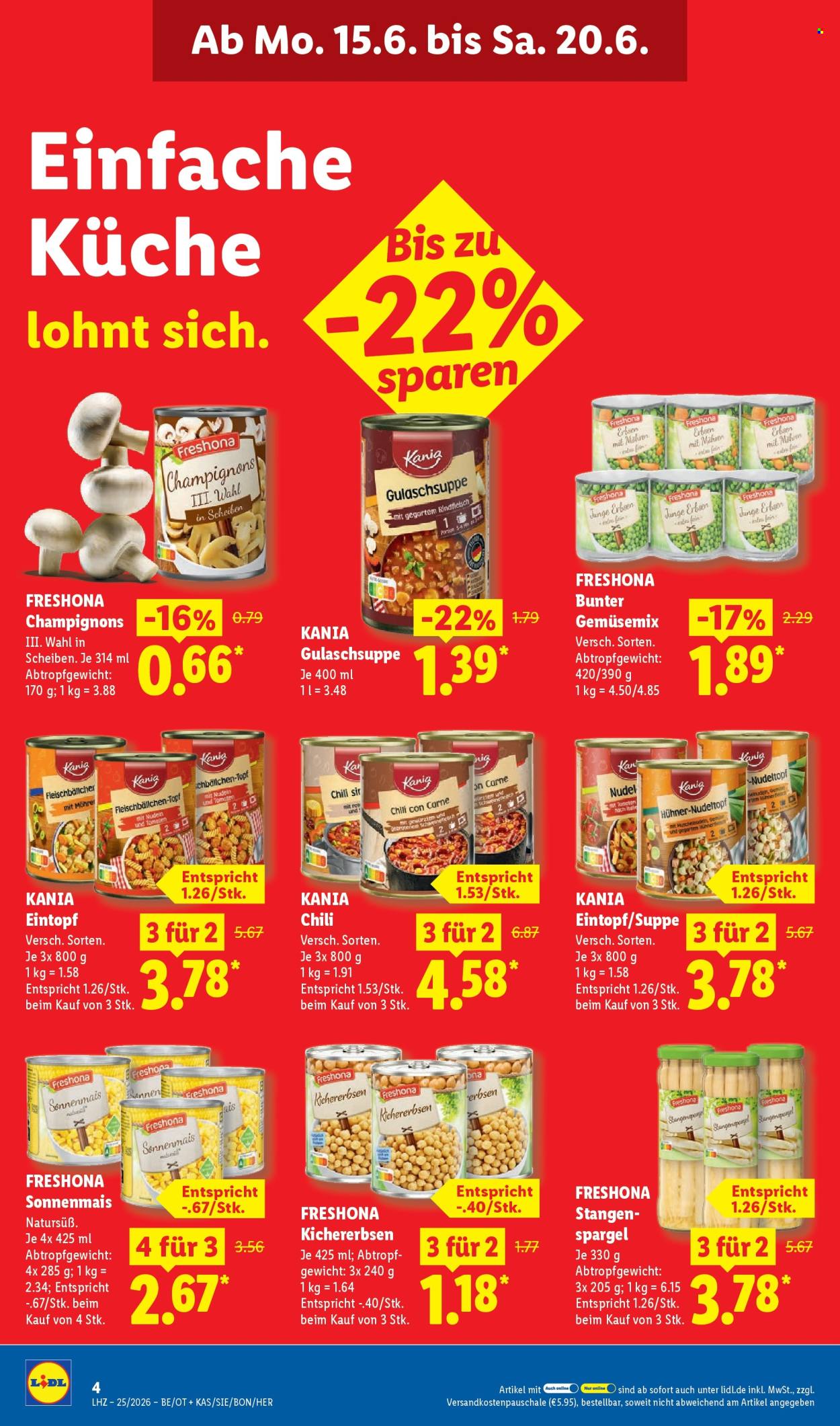 Leták Lidl - 15.6.2026 - 20.6.2026. Strana 8