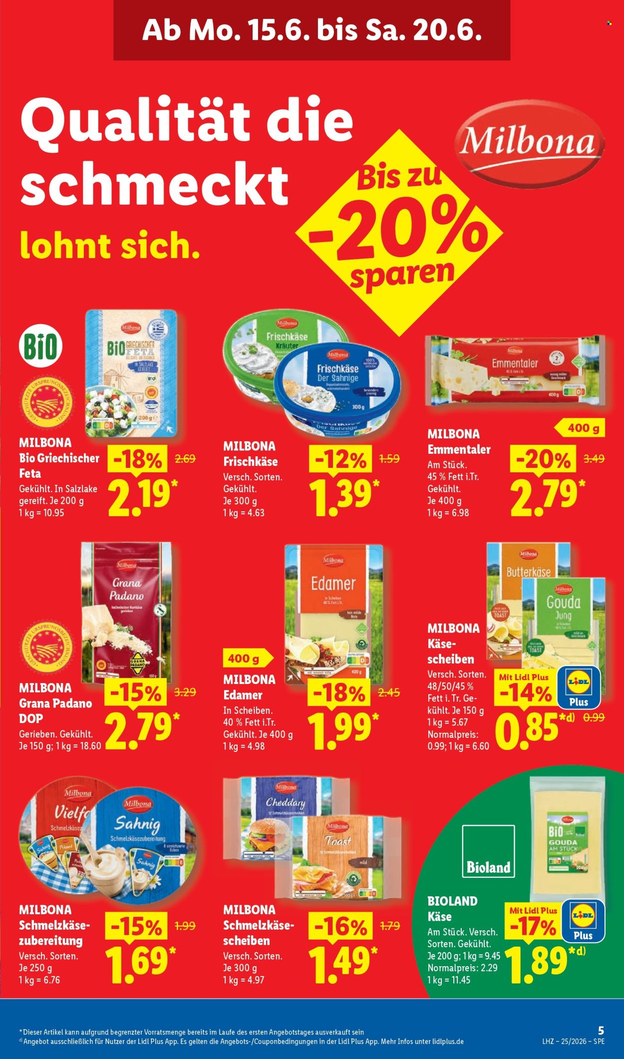 Leták Lidl - 15.6.2026 - 20.6.2026. Strana 13