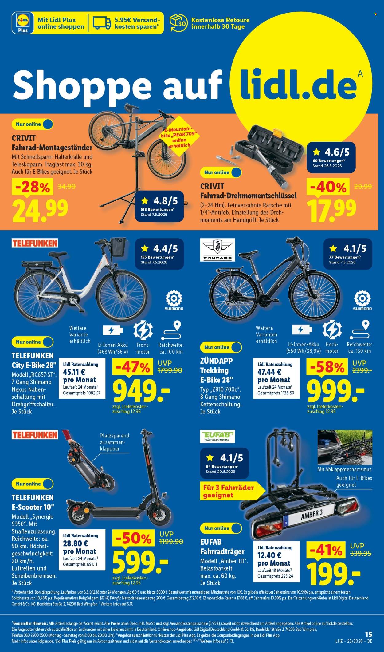 Leták Lidl - 15.6.2026 - 20.6.2026. Strana 49
