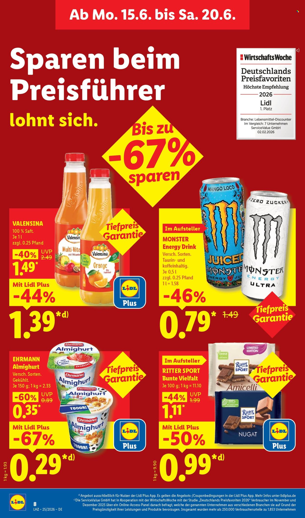 Leták Lidl - 15.6.2026 - 20.6.2026. Strana 18
