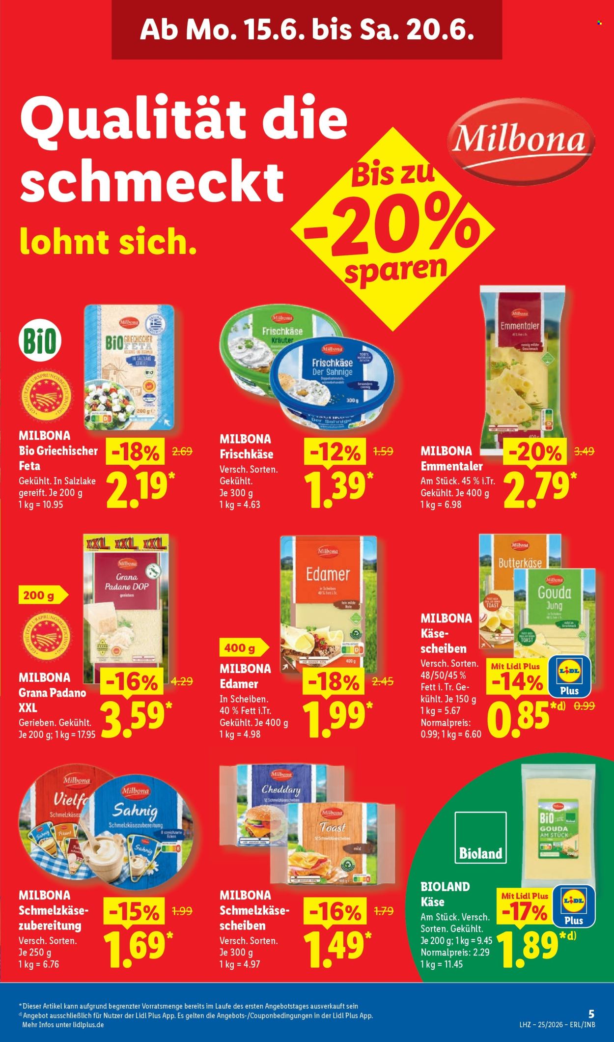 Leták Lidl - 15.6.2026 - 20.6.2026. Strana 13