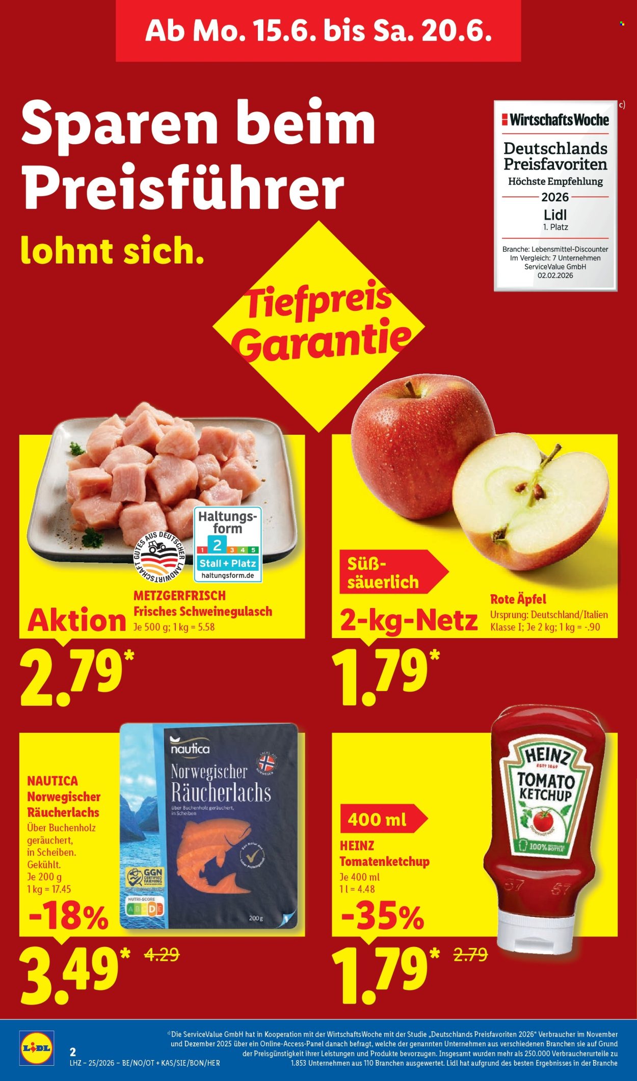 Leták Lidl - 15.6.2026 - 20.6.2026. Strana 6