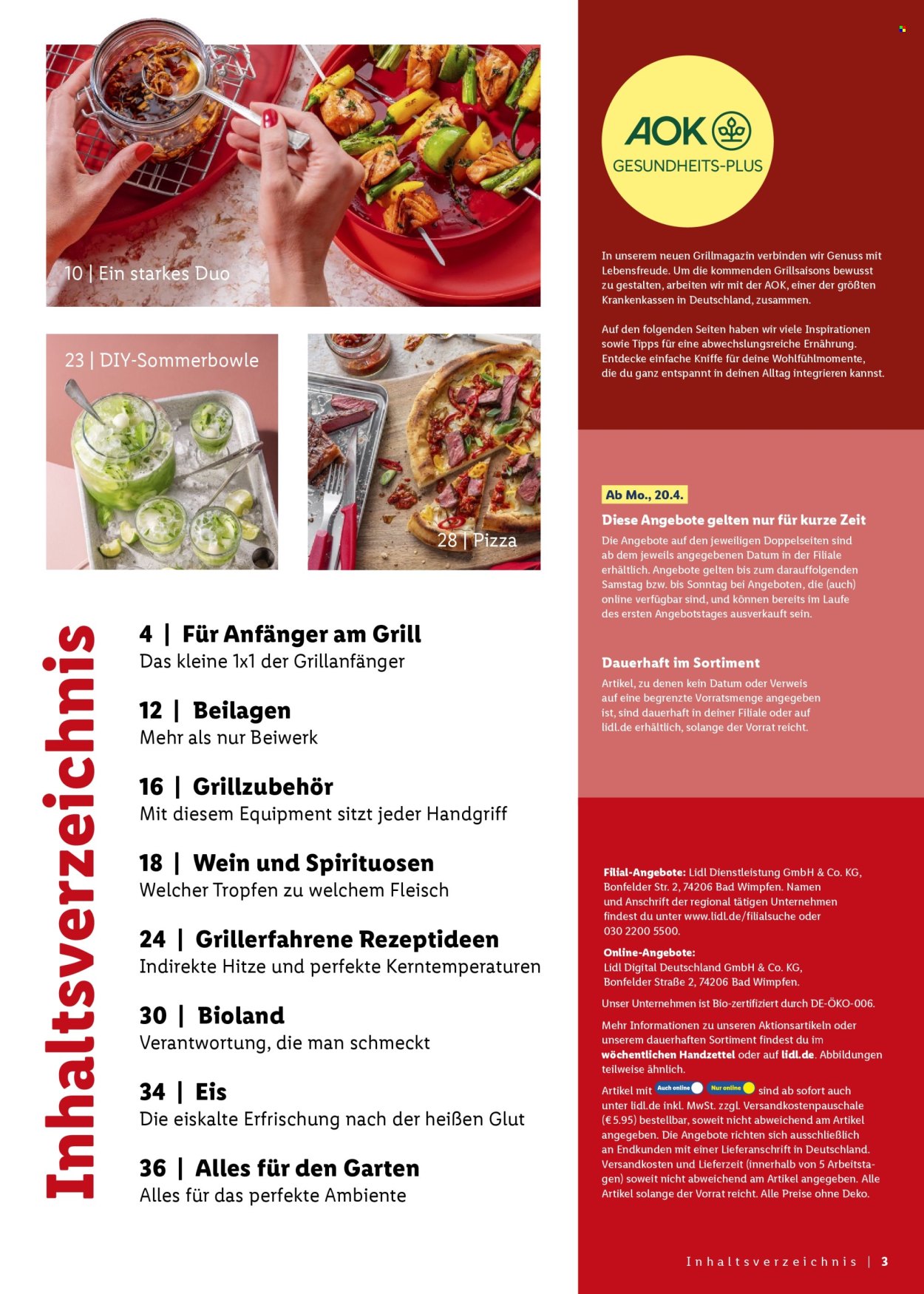 Leták Lidl. Strana 3