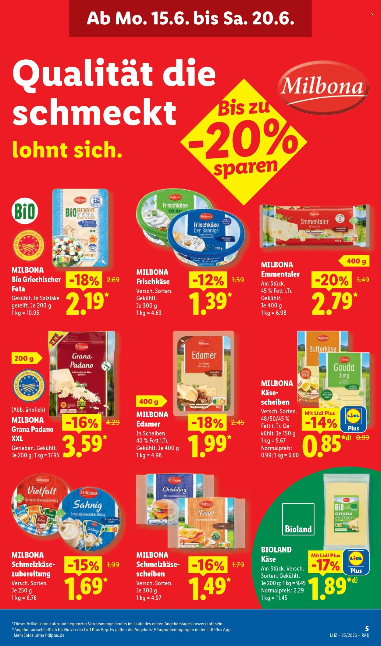 Leták Lidl - 15.6.2026 - 20.6.2026. Strana 17