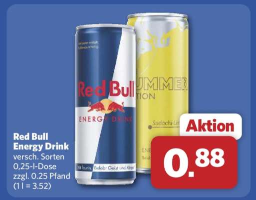 Red Bull Energy Drink*