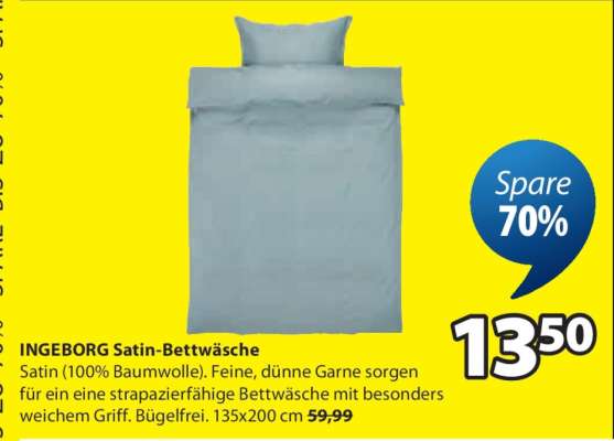 INGEBORG Satin-Bettwäsche