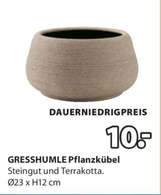 GRESSHUMLE Pflanzkübel