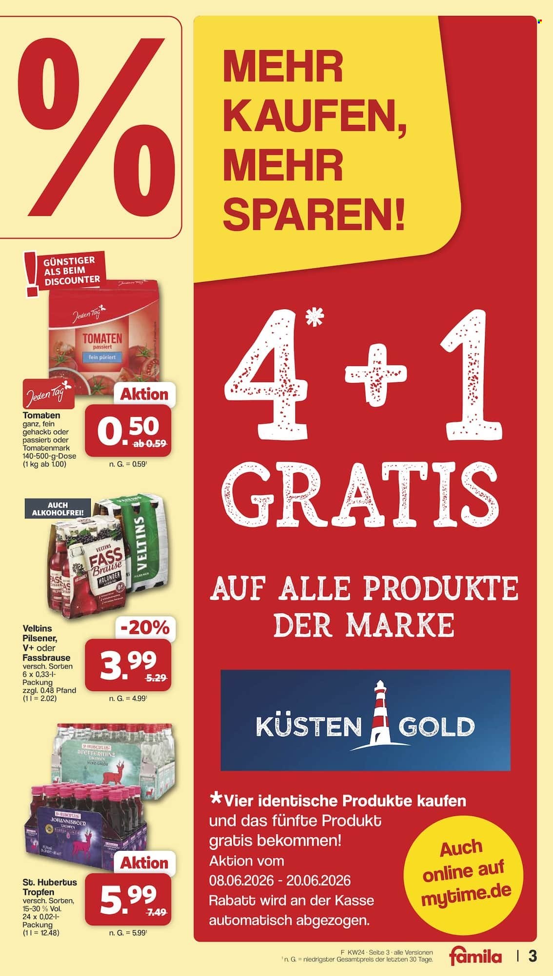 famila Prospekte  - 8.06.2026 - 13.06.2026. Seite 3
