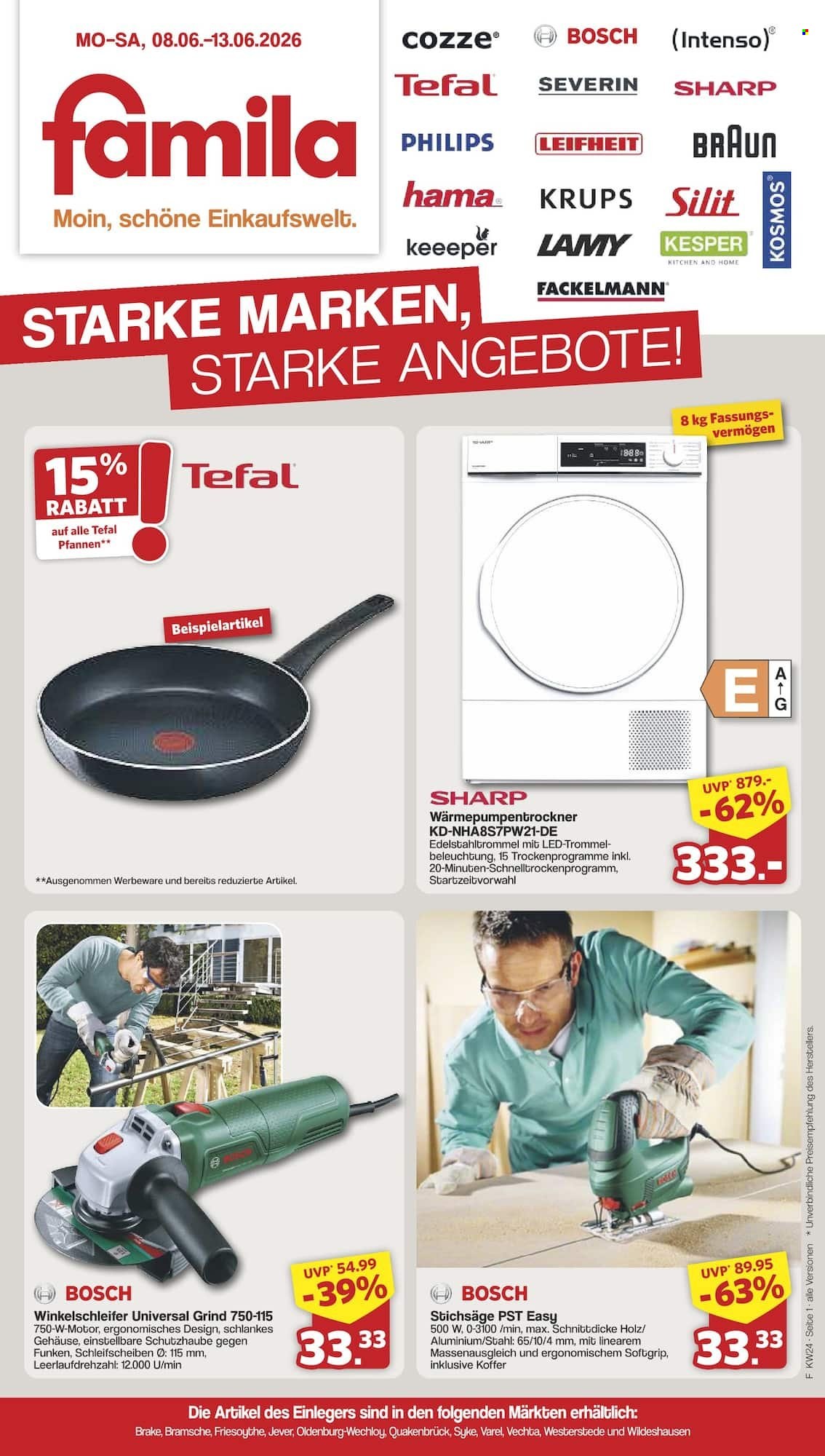 famila Prospekte  - 8.06.2026 - 13.06.2026. Seite 1