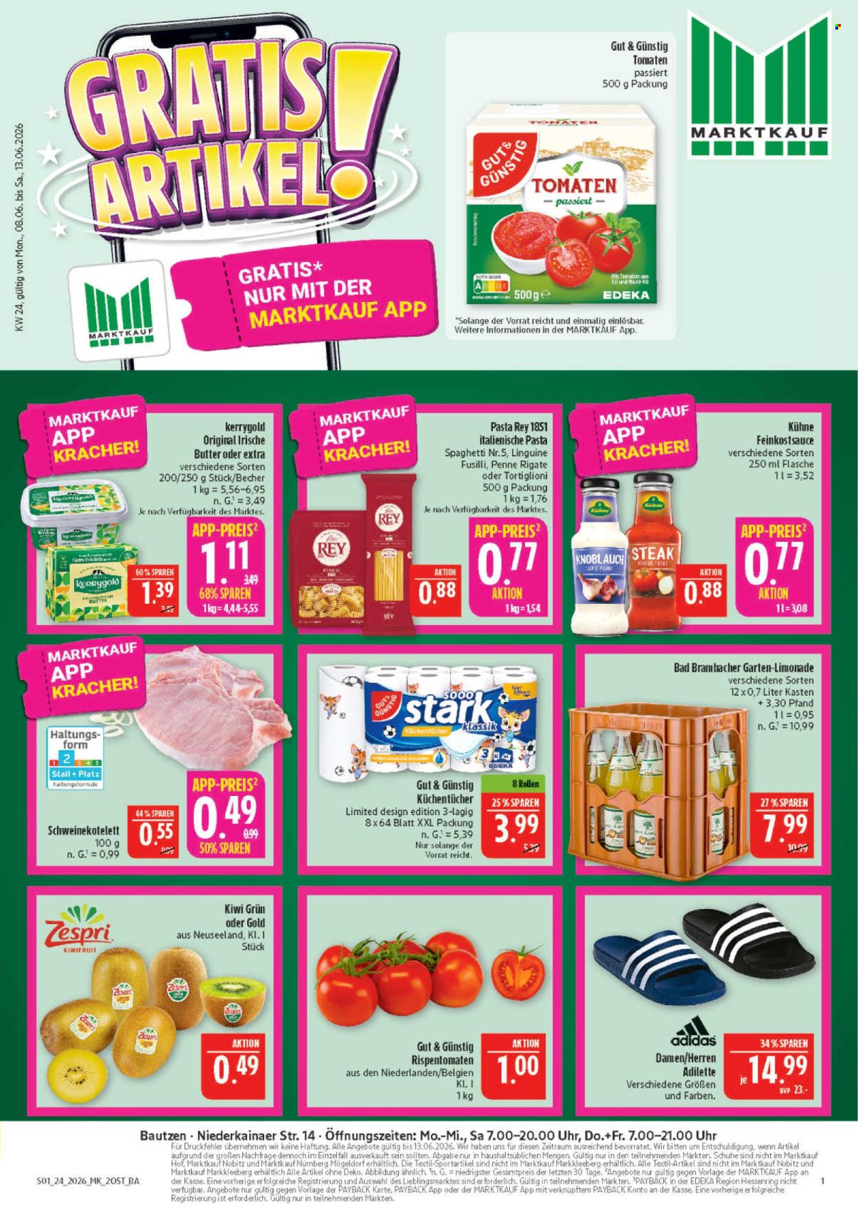 Leták Marktkauf - 8.6.2026 - 13.6.2026. Strana 1