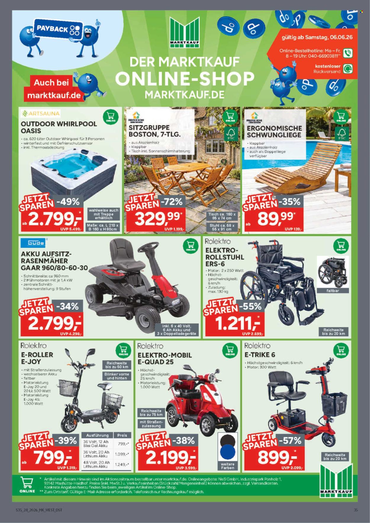 Leták Marktkauf - 8.6.2026 - 13.6.2026. Strana 35