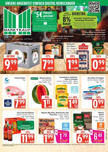 Prospekte Marktkauf - 8.06.2026 - 13.06.2026.