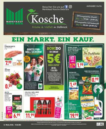 Prospekte Marktkauf - 8.06.2026 - 13.06.2026.