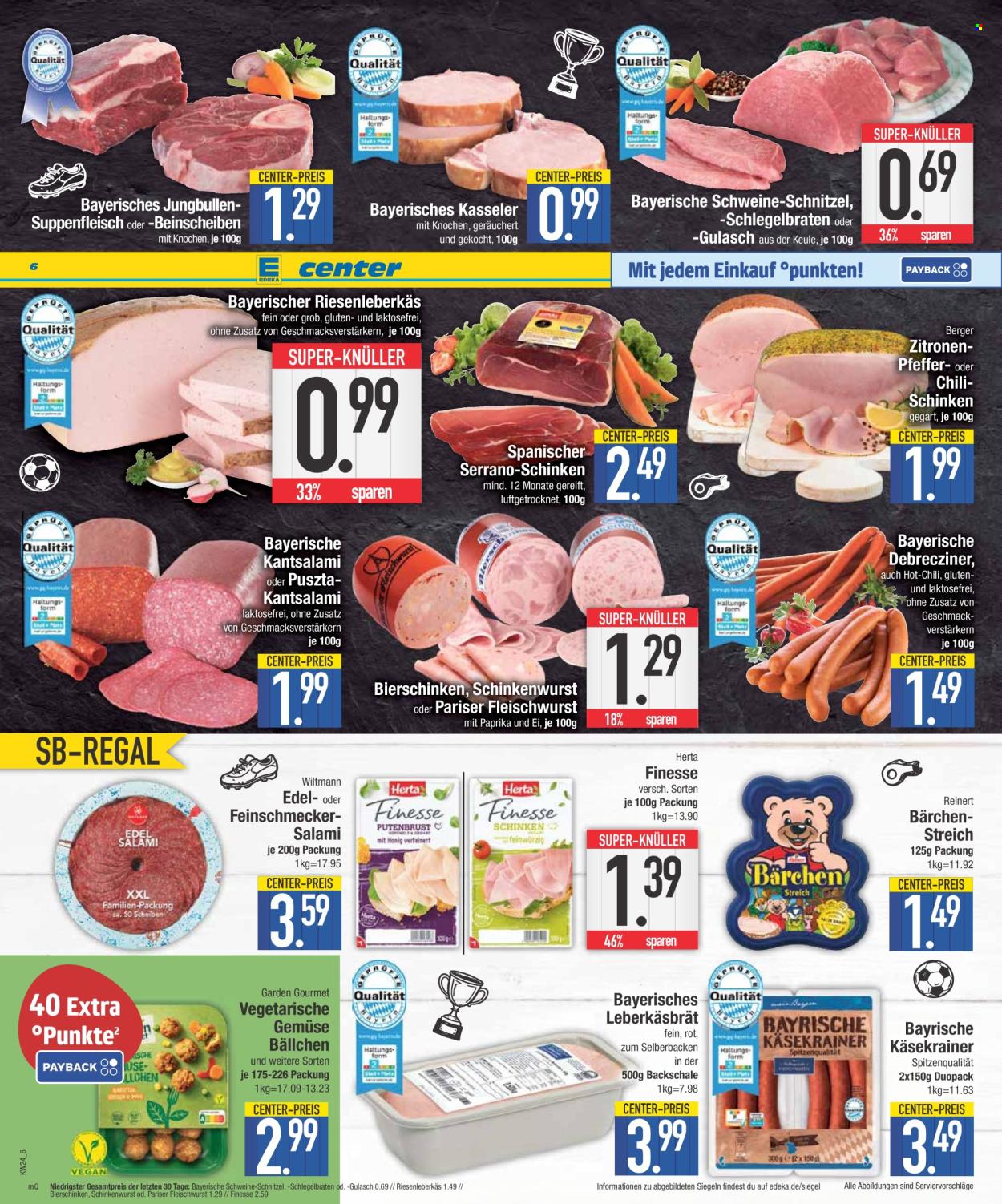 Leták Edeka - 8.6.2026 - 13.6.2026. Strana 6