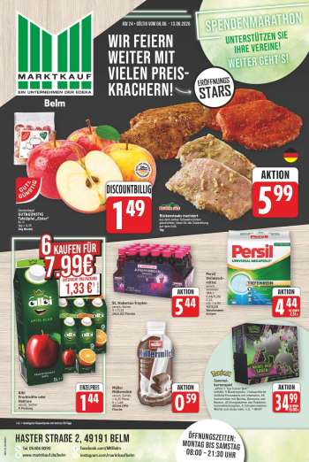 Prospekte Marktkauf - 8.06.2026 - 13.06.2026.