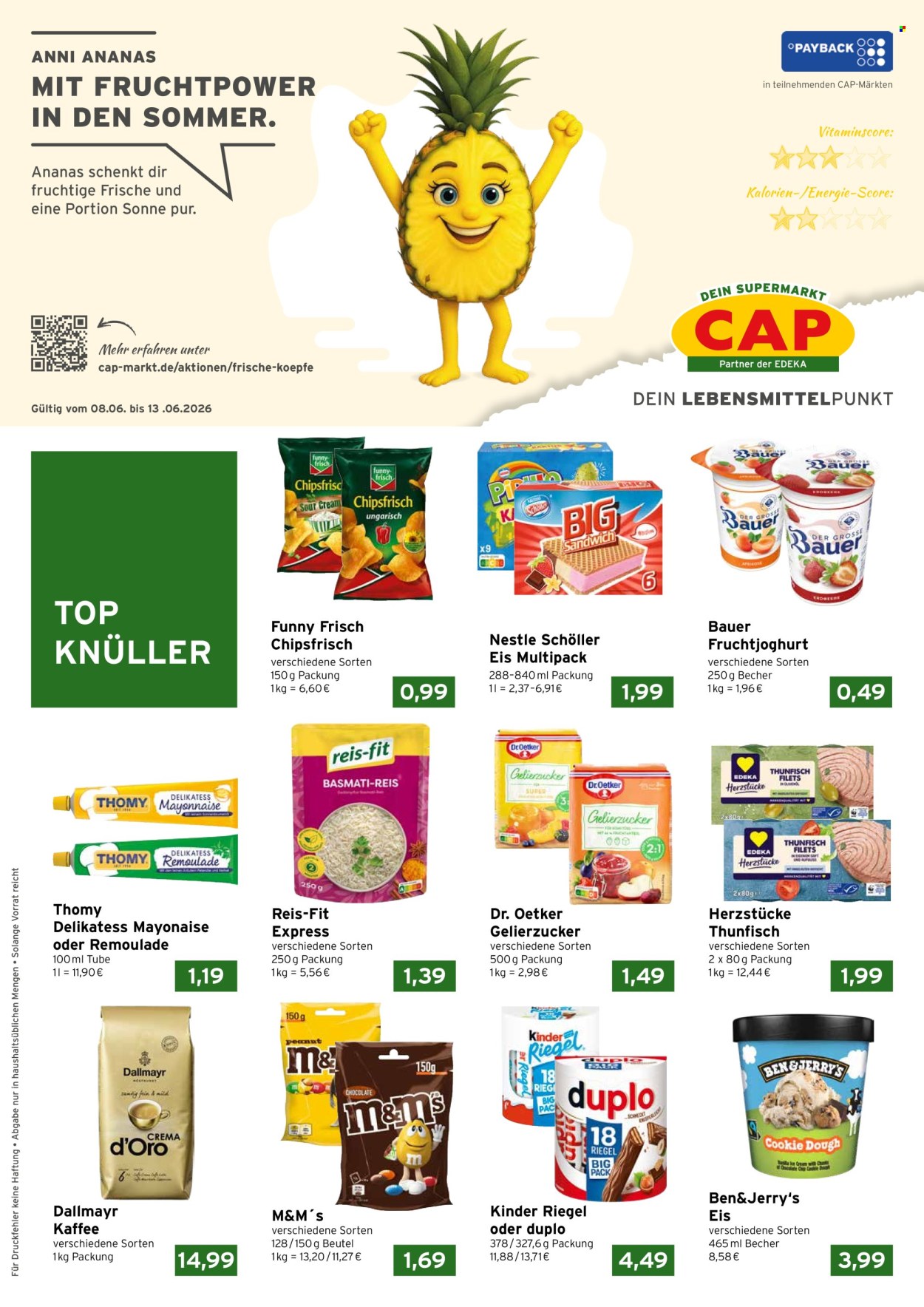 CAP-Markt Prospekte  - 8.06.2026 - 13.06.2026. Seite 1