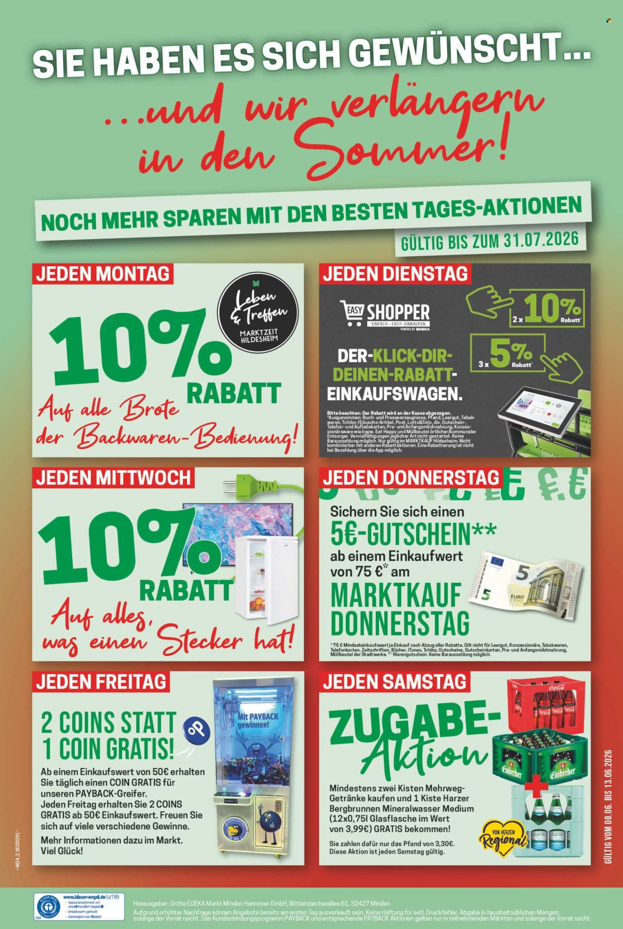 Leták Marktkauf - 8.6.2026 - 13.6.2026. Strana 2
