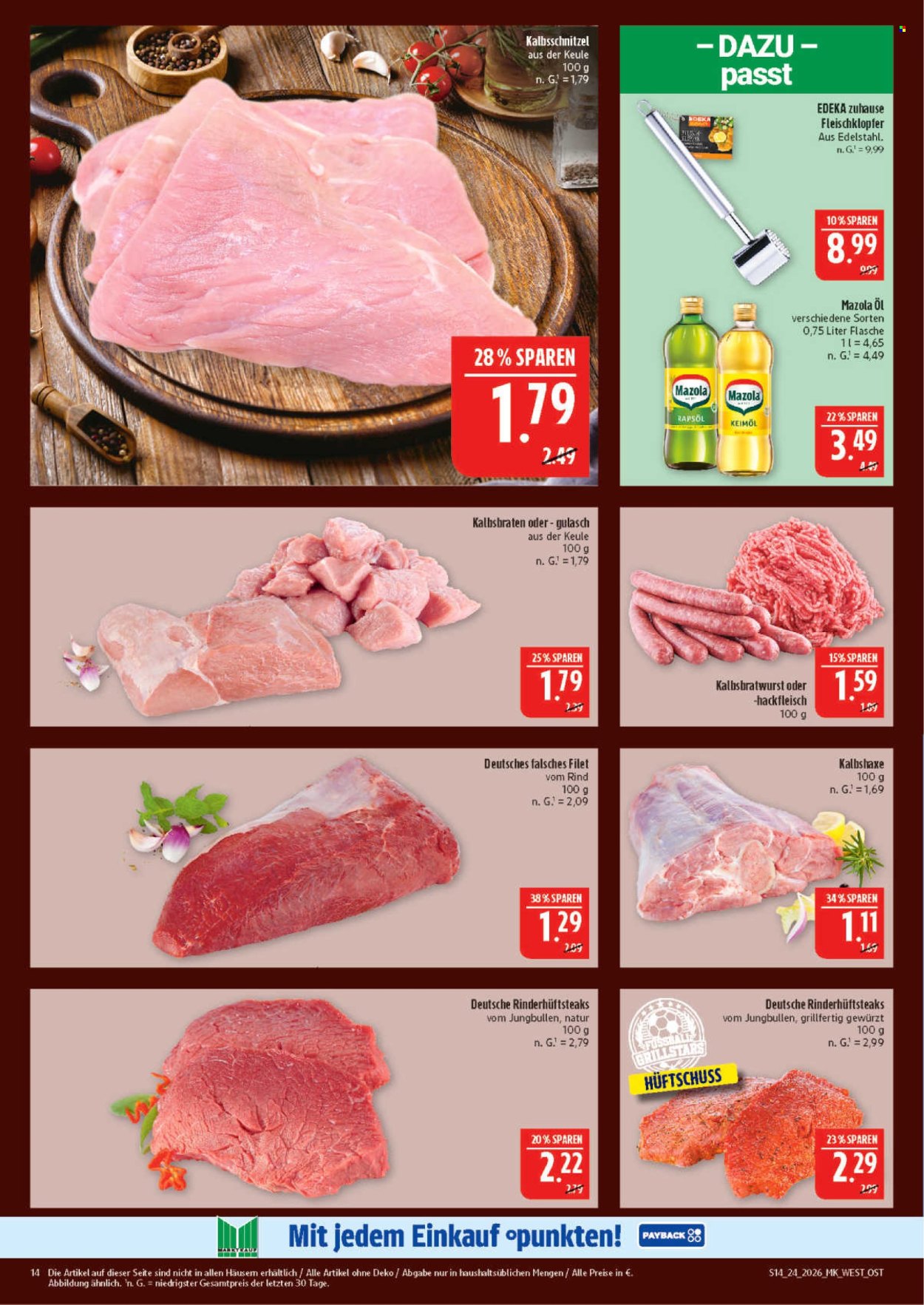 Leták Marktkauf - 8.6.2026 - 13.6.2026. Strana 14