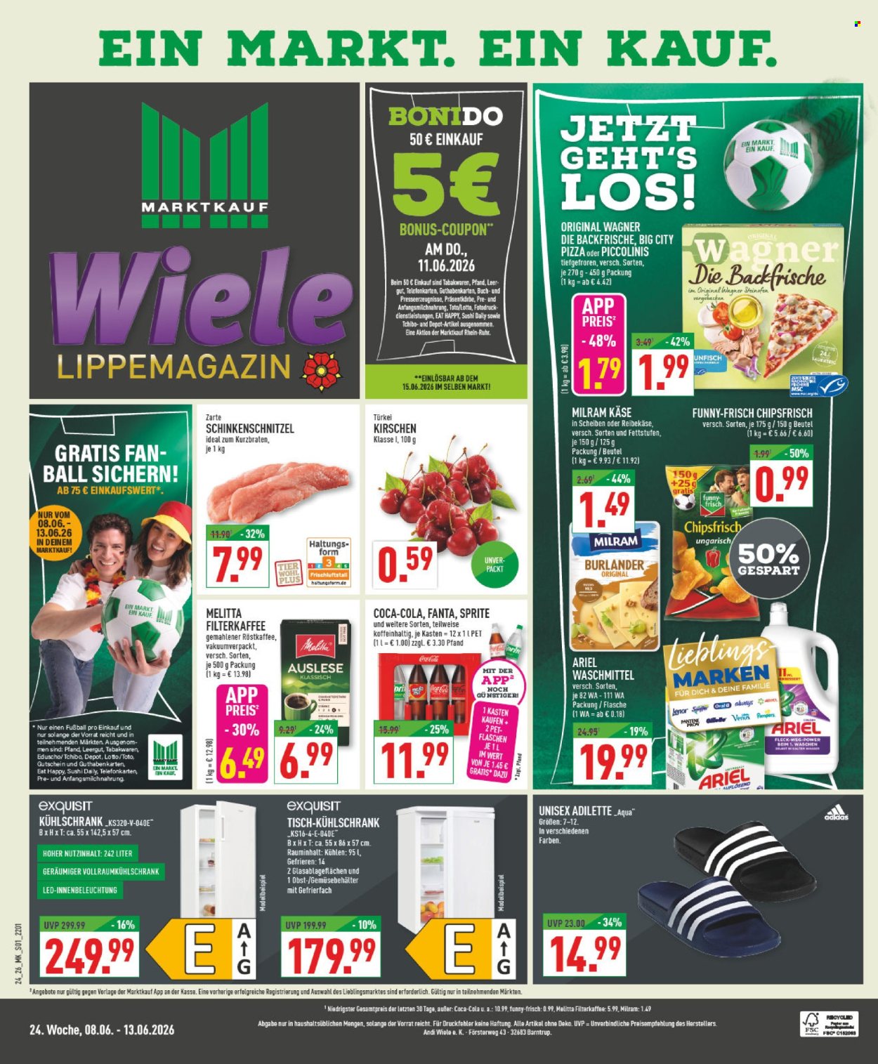 Leták Marktkauf - 8.6.2026 - 13.6.2026. Strana 1