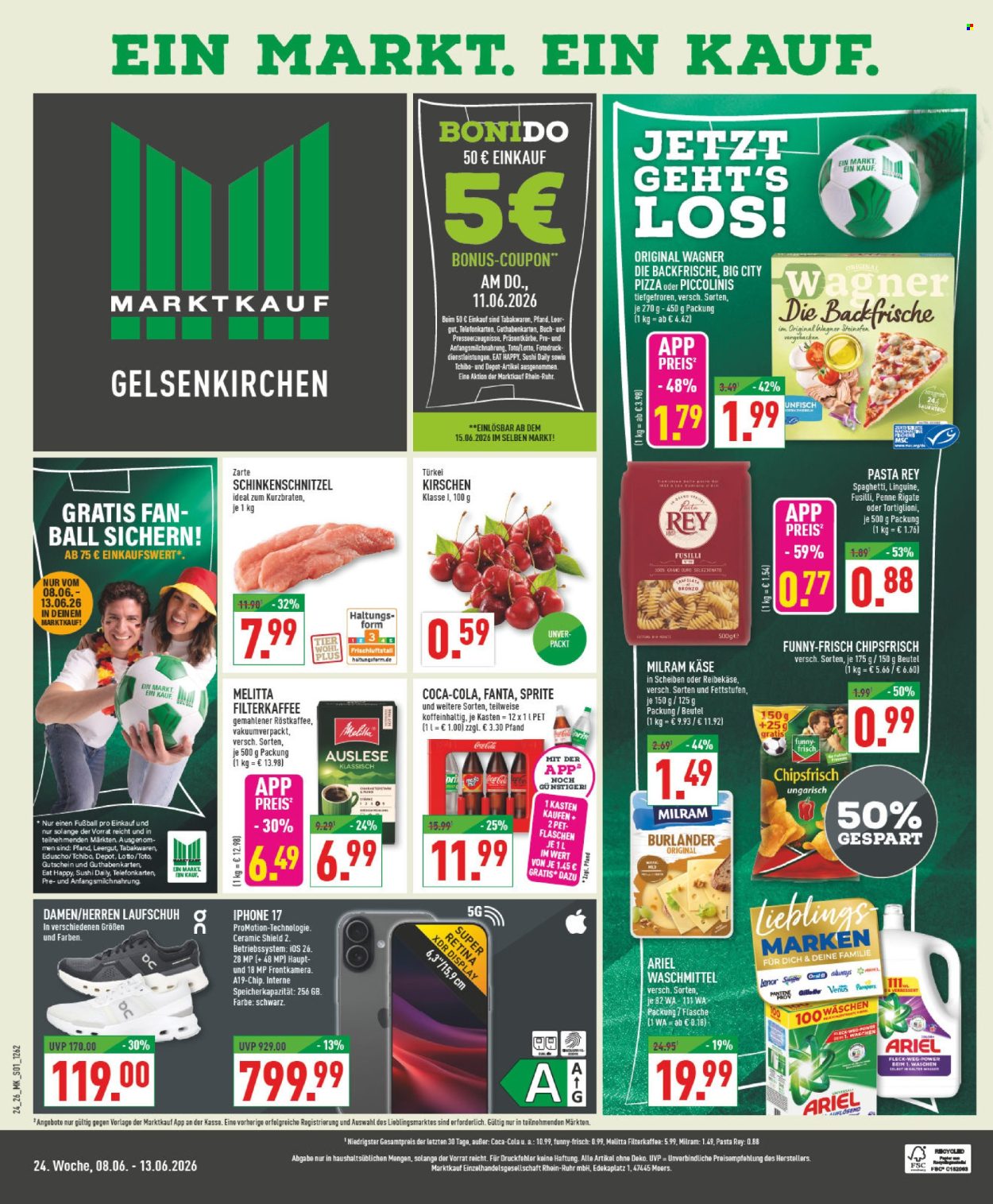 Leták Marktkauf - 8.6.2026 - 13.6.2026. Strana 1