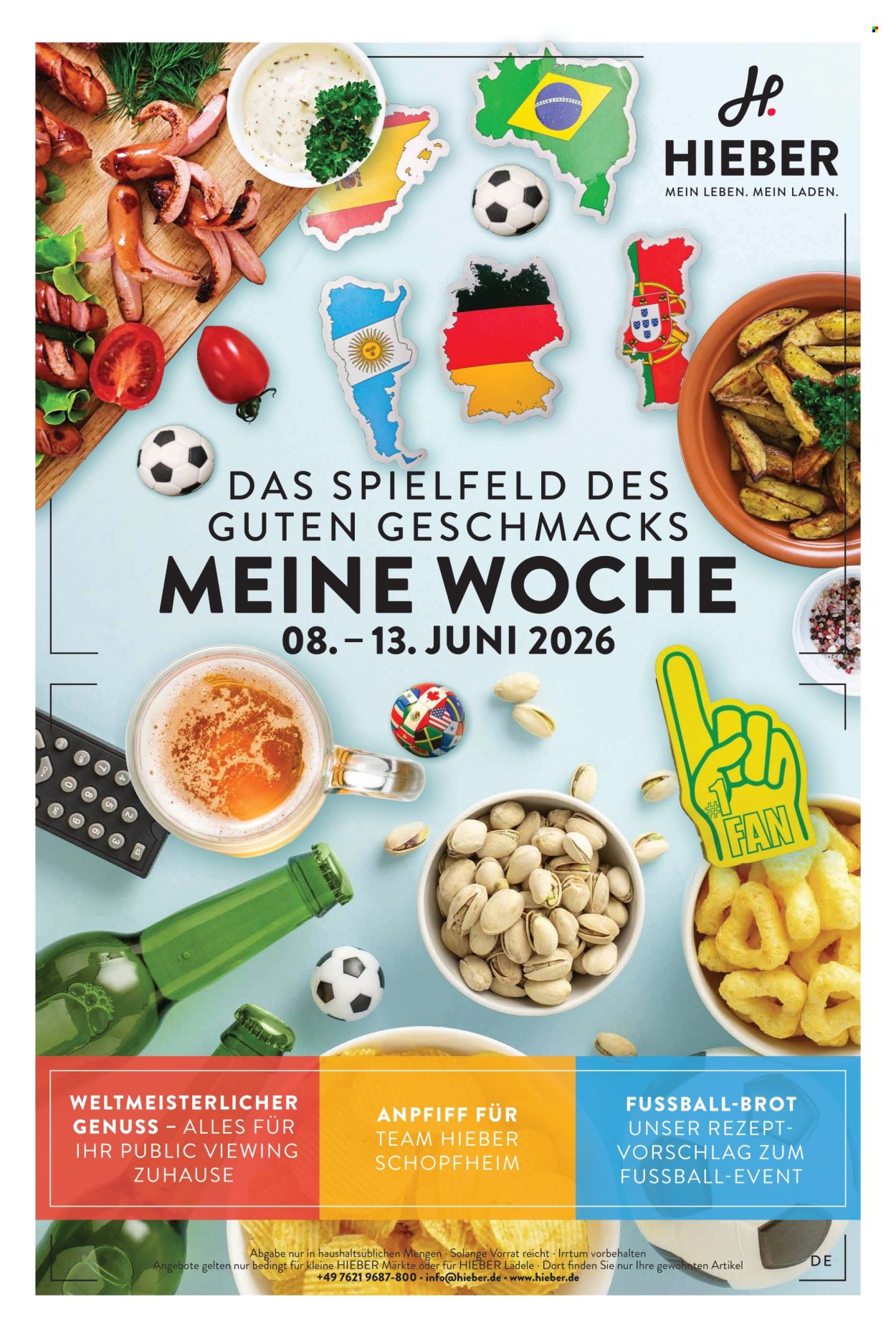 Leták Edeka - 8.6.2026 - 13.6.2026. Strana 1