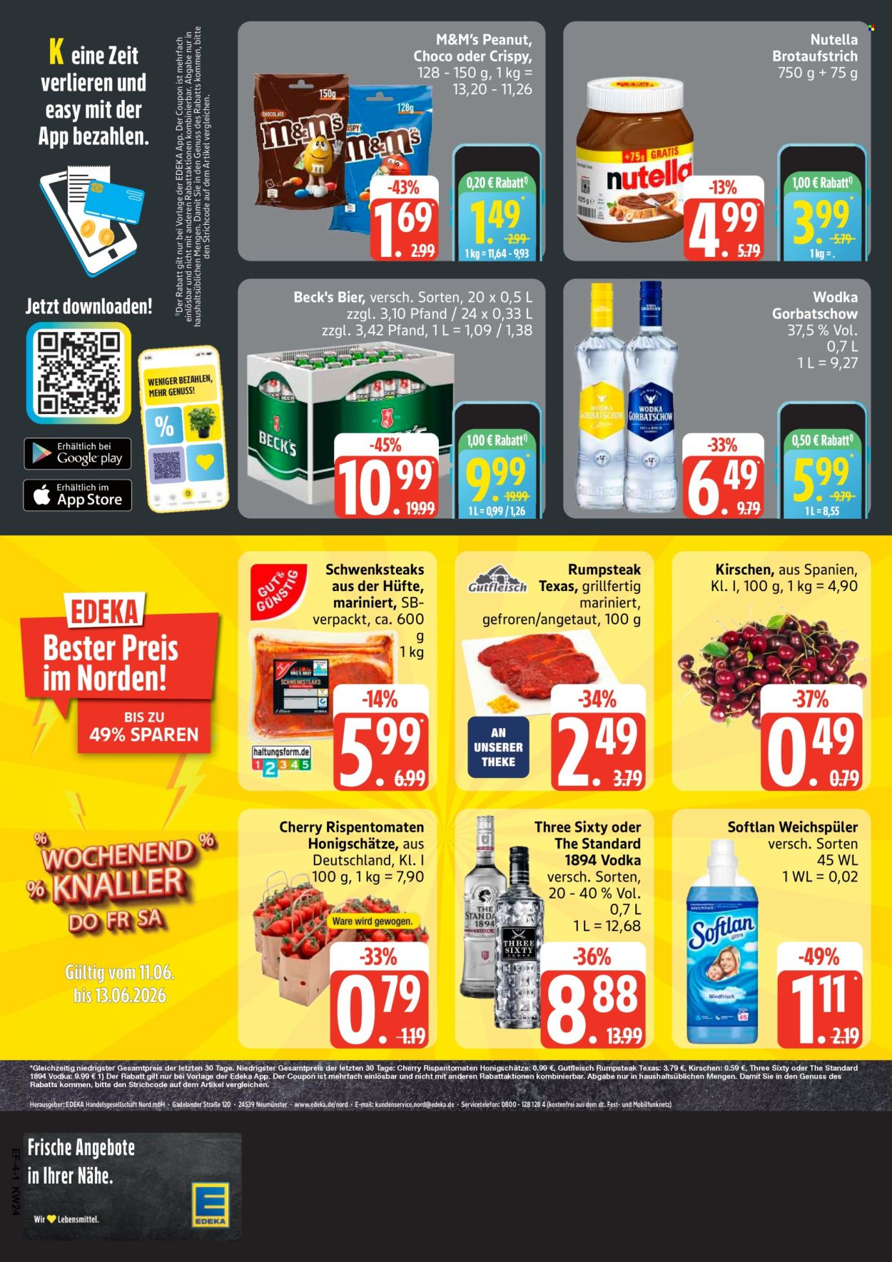 Leták Edeka - 8.6.2026 - 13.6.2026. Strana 4