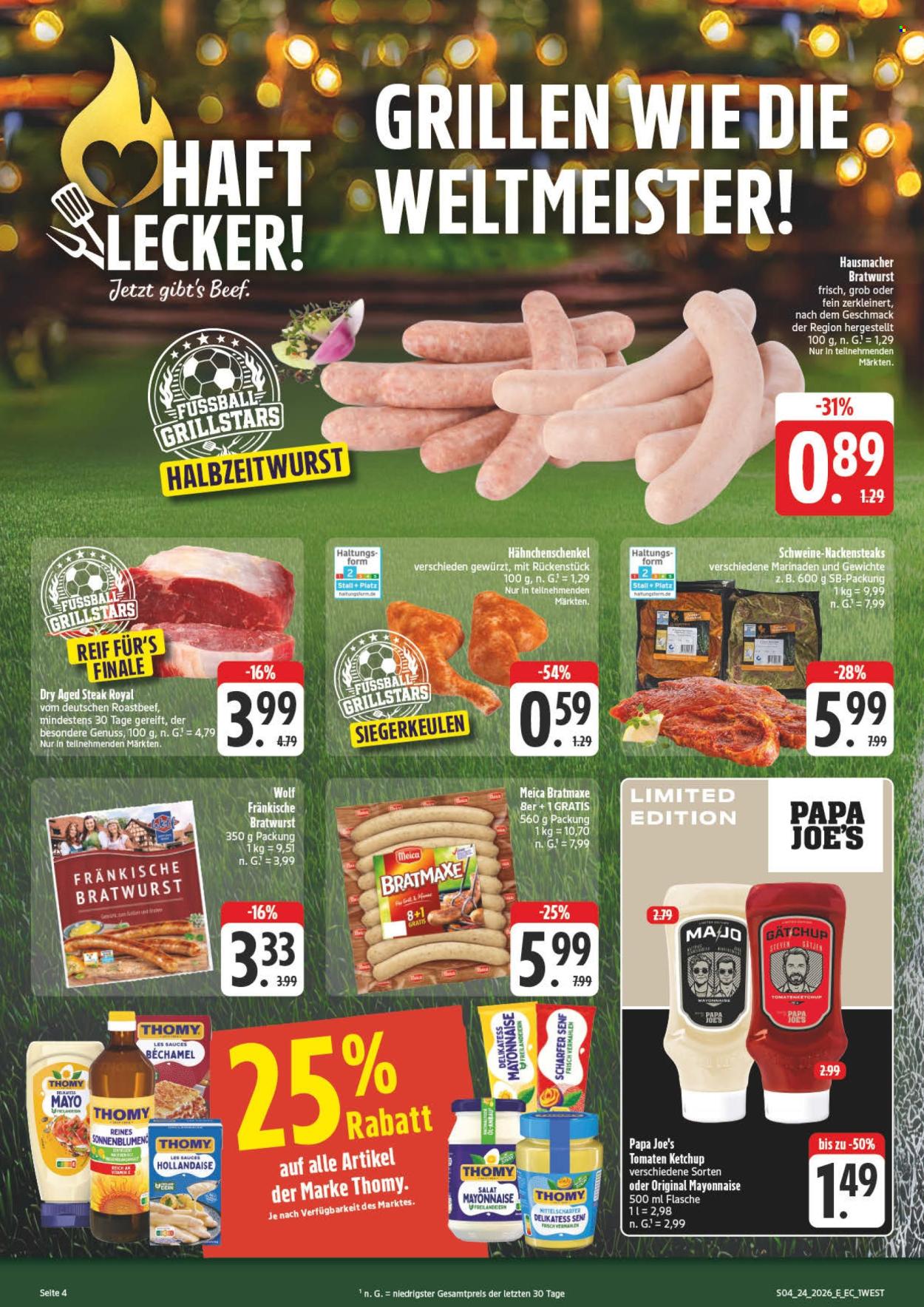 Leták Edeka - 8.6.2026 - 13.6.2026. Strana 4