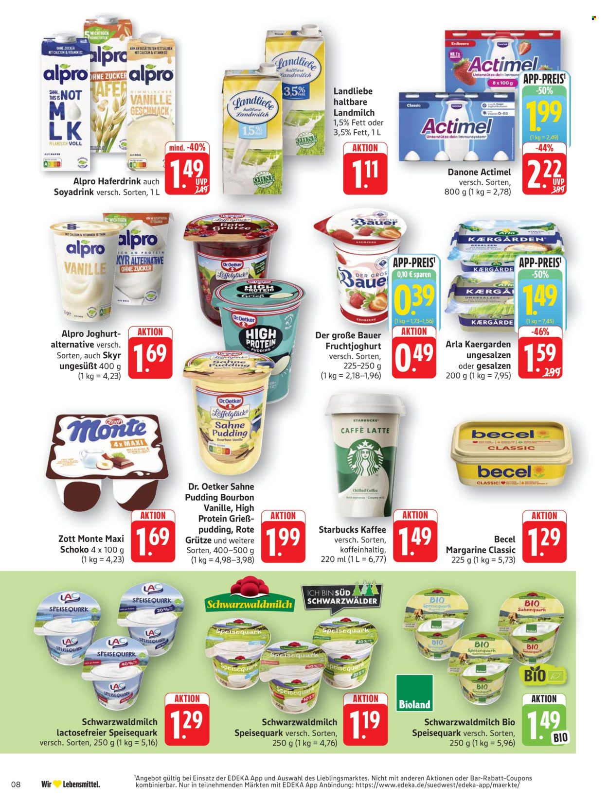 Leták Edeka - 8.6.2026 - 13.6.2026. Strana 8