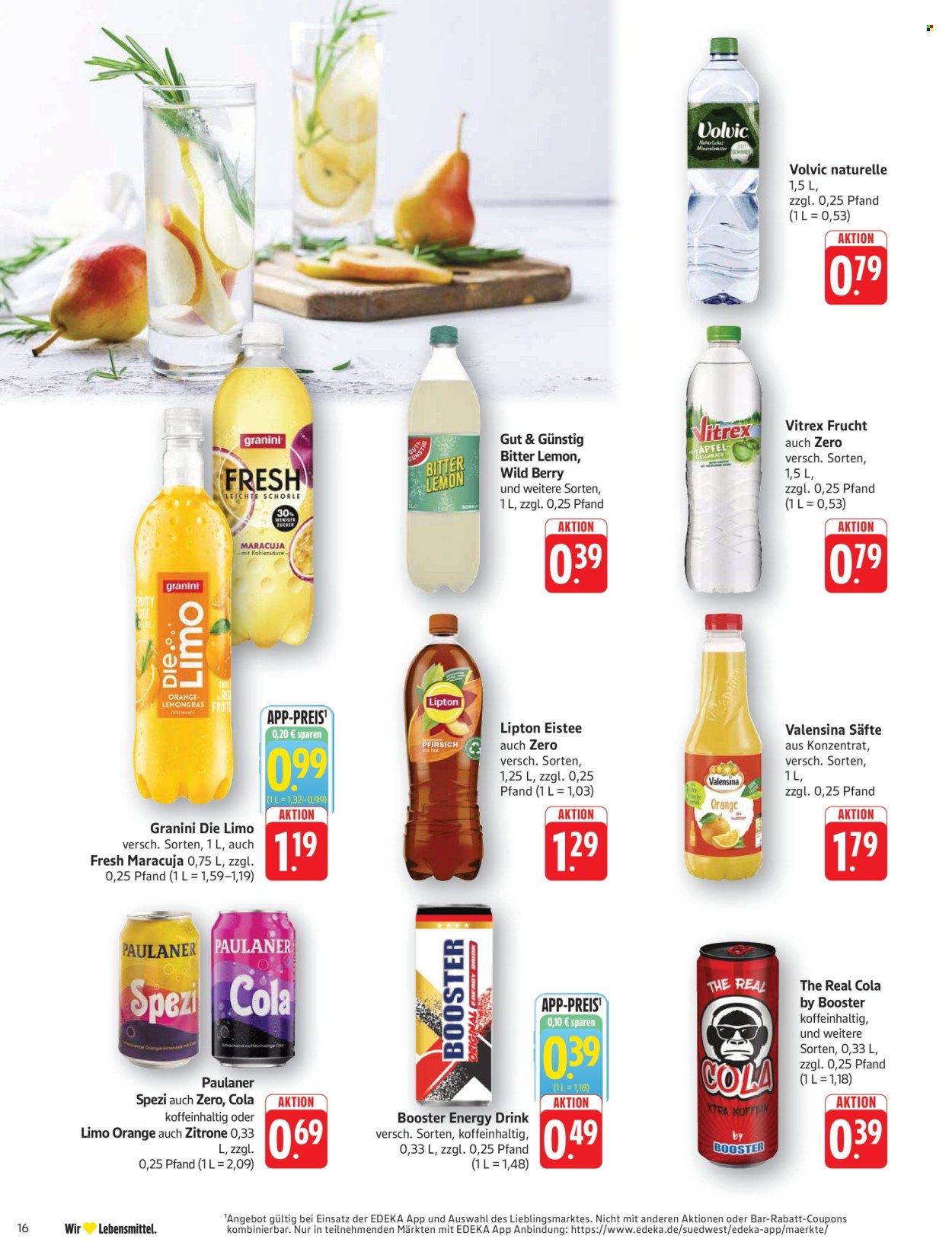 Leták Edeka - 8.6.2026 - 13.6.2026. Strana 16