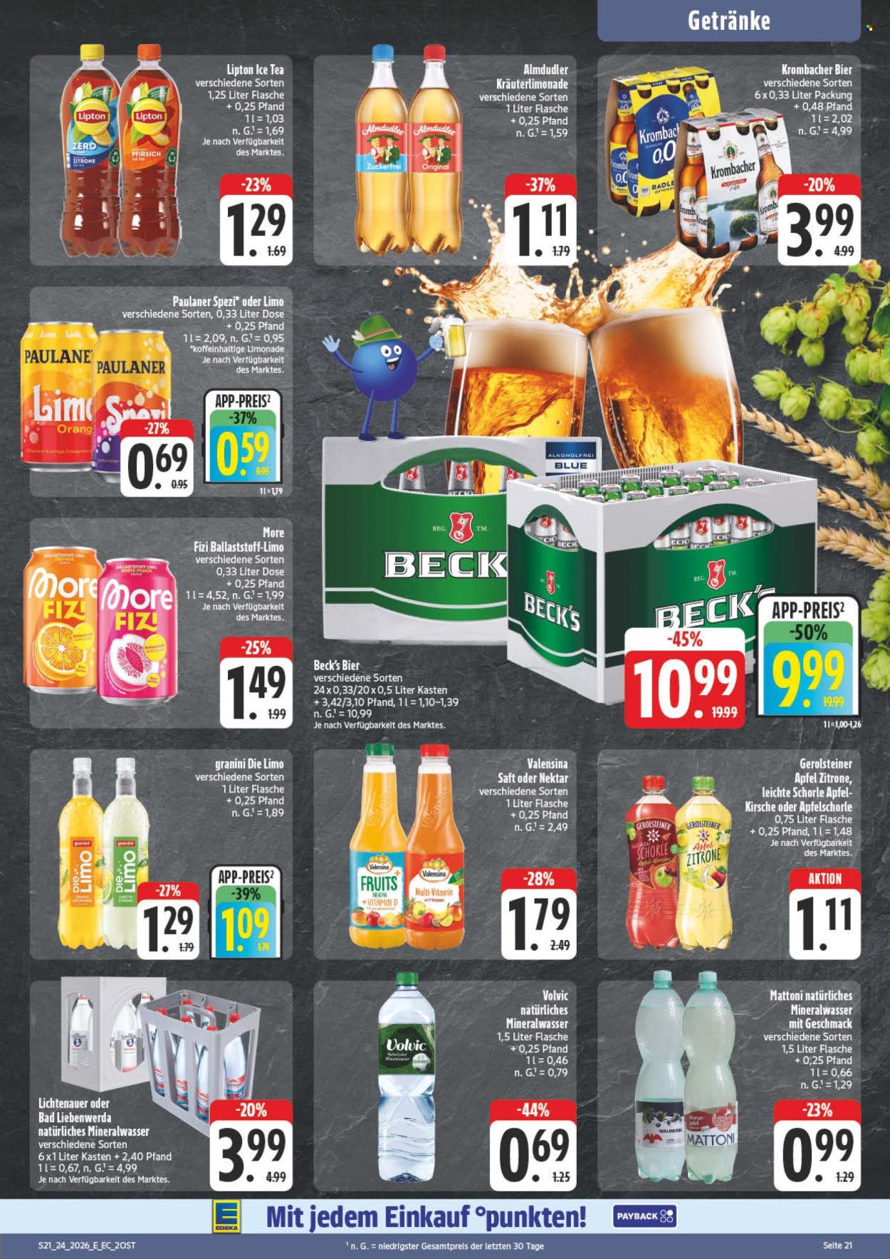 Leták Edeka - 8.6.2026 - 13.6.2026. Strana 21