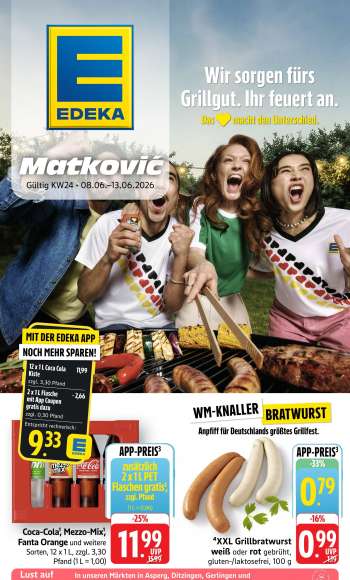 Prospekte Edeka - 8.06.2026 - 13.06.2026.