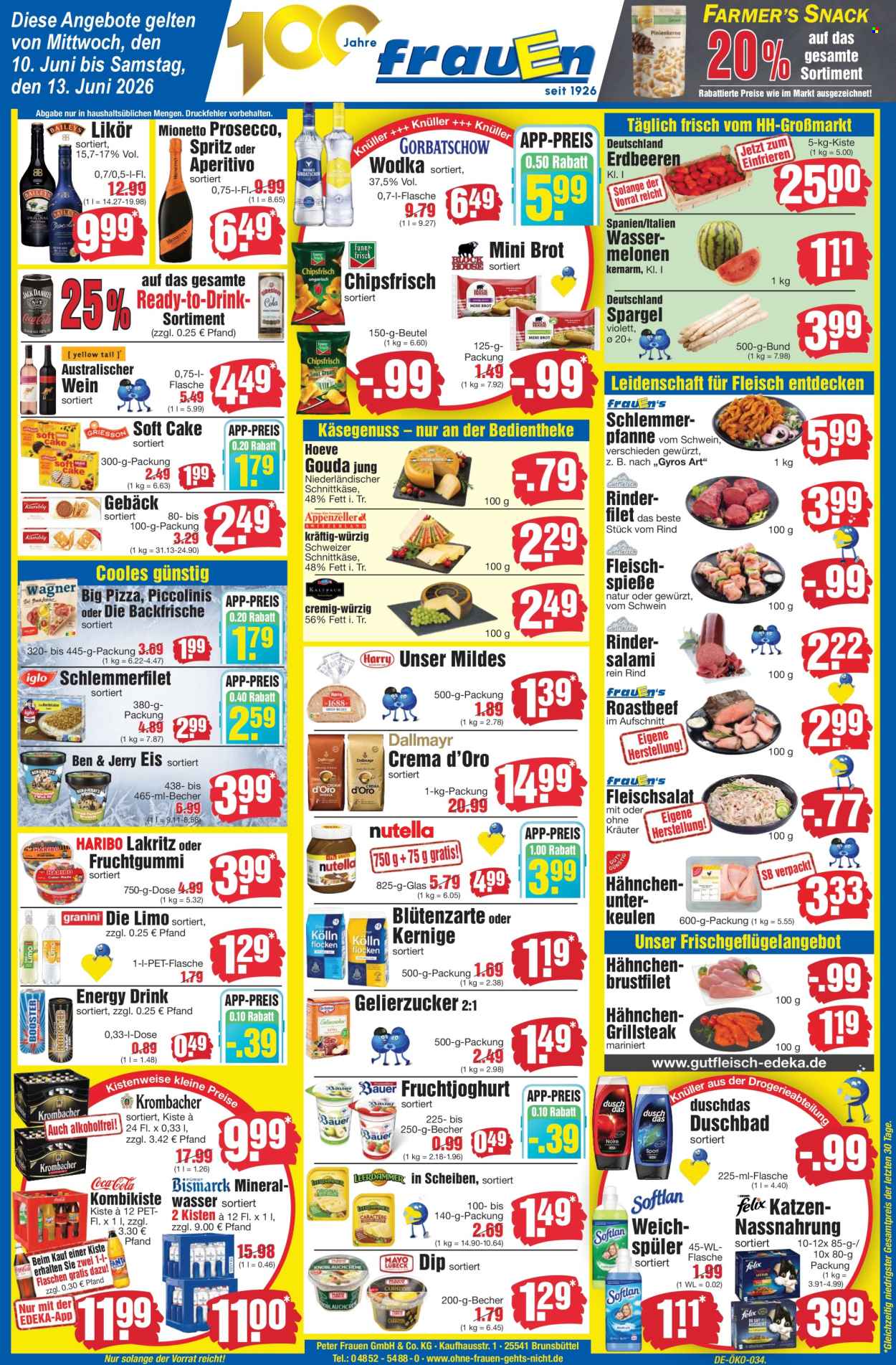 Leták Edeka - 8.6.2026 - 13.6.2026. Strana 1
