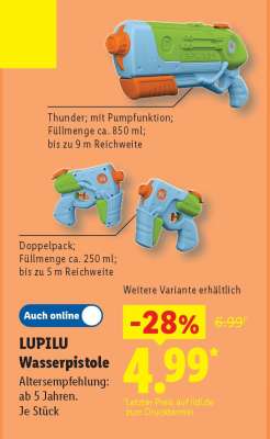 LUPILU Wasserpistole