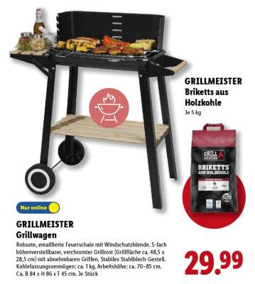 GRILLMEISTER Grillwagen