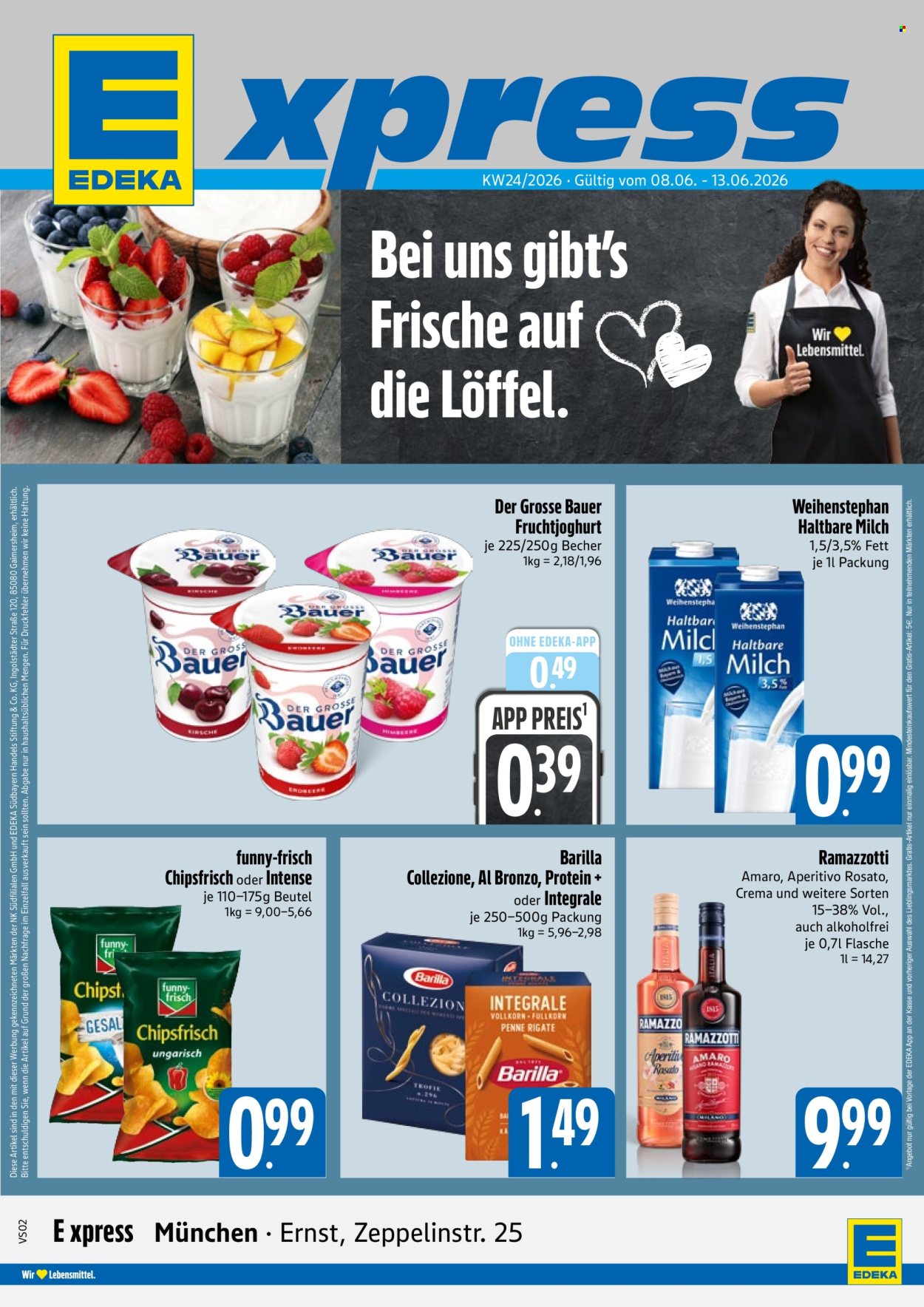 Leták Edeka - 8.6.2026 - 13.6.2026. Strana 1