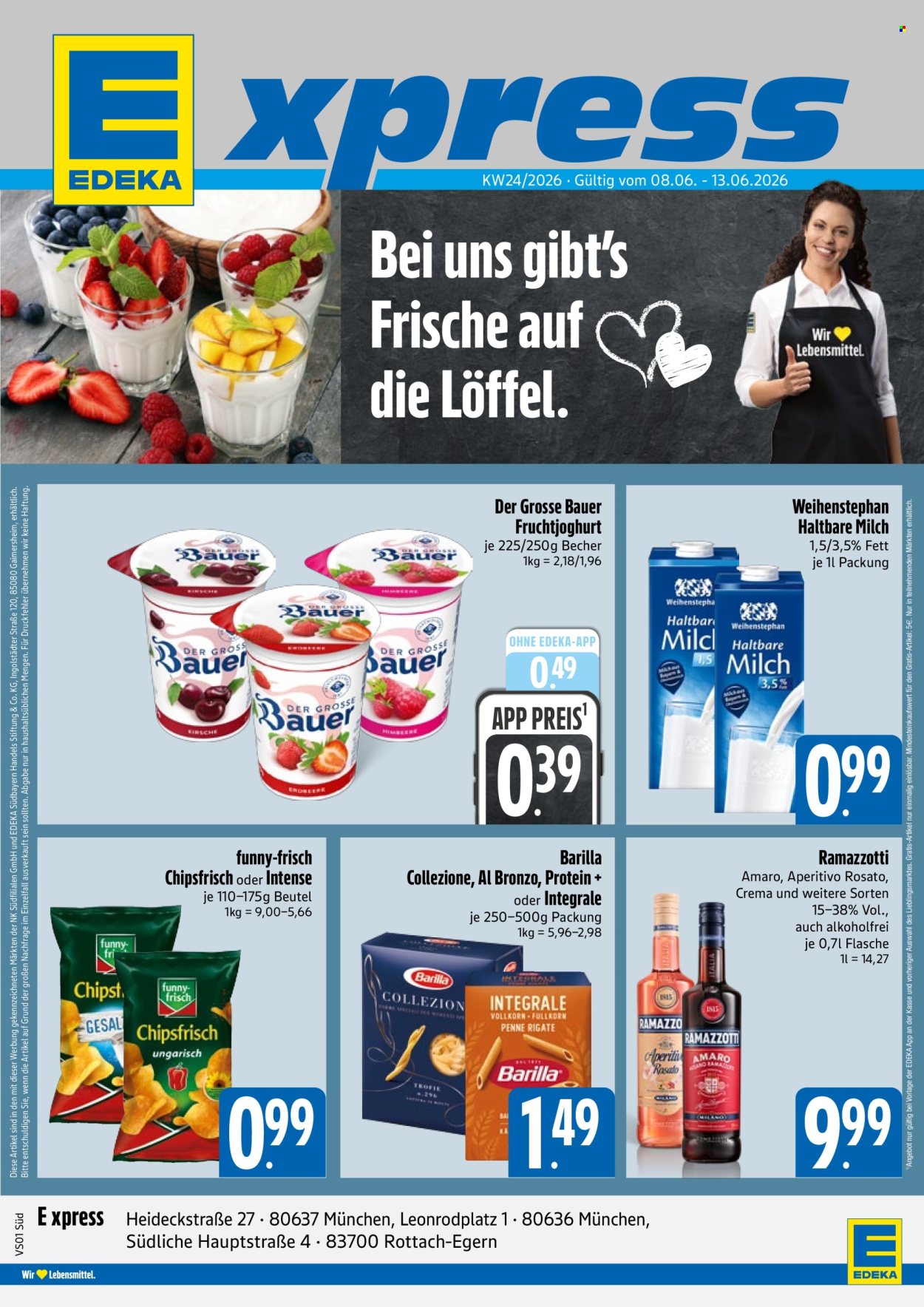 Leták Edeka - 8.6.2026 - 13.6.2026. Strana 1