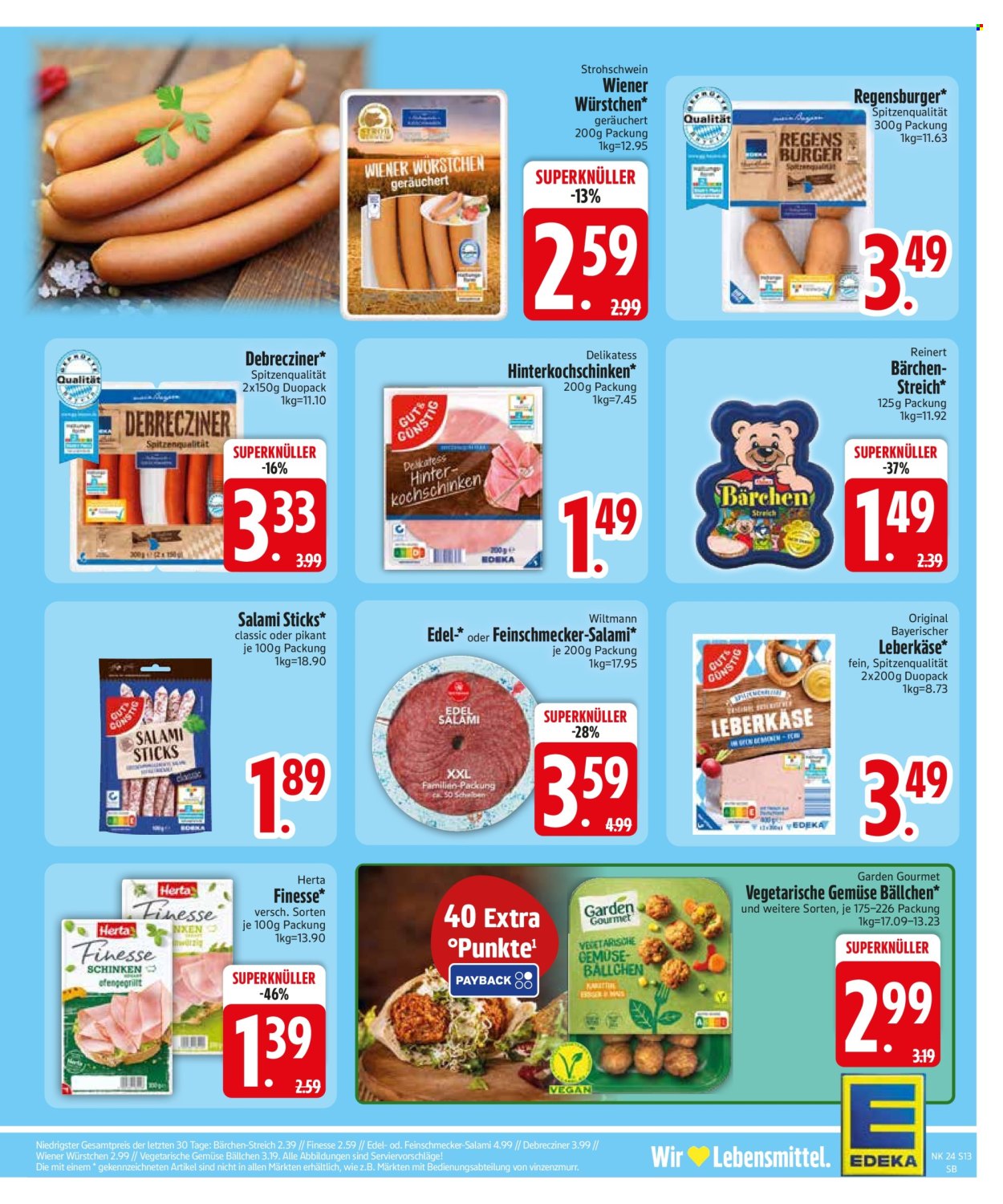Leták Edeka - 8.6.2026 - 13.6.2026. Strana 15