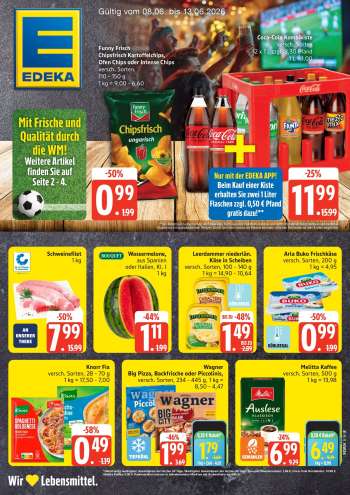 Prospekte Edeka - 8.06.2026 - 13.06.2026.
