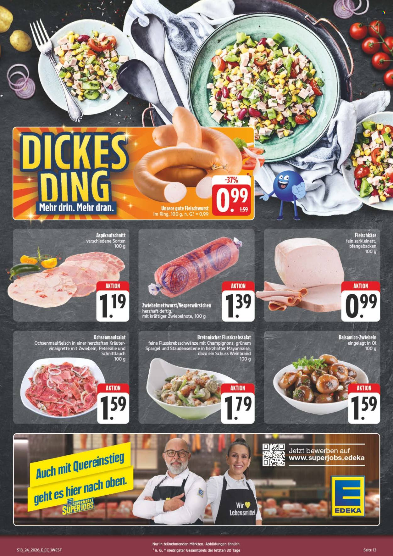 Leták Edeka - 8.6.2026 - 13.6.2026. Strana 13