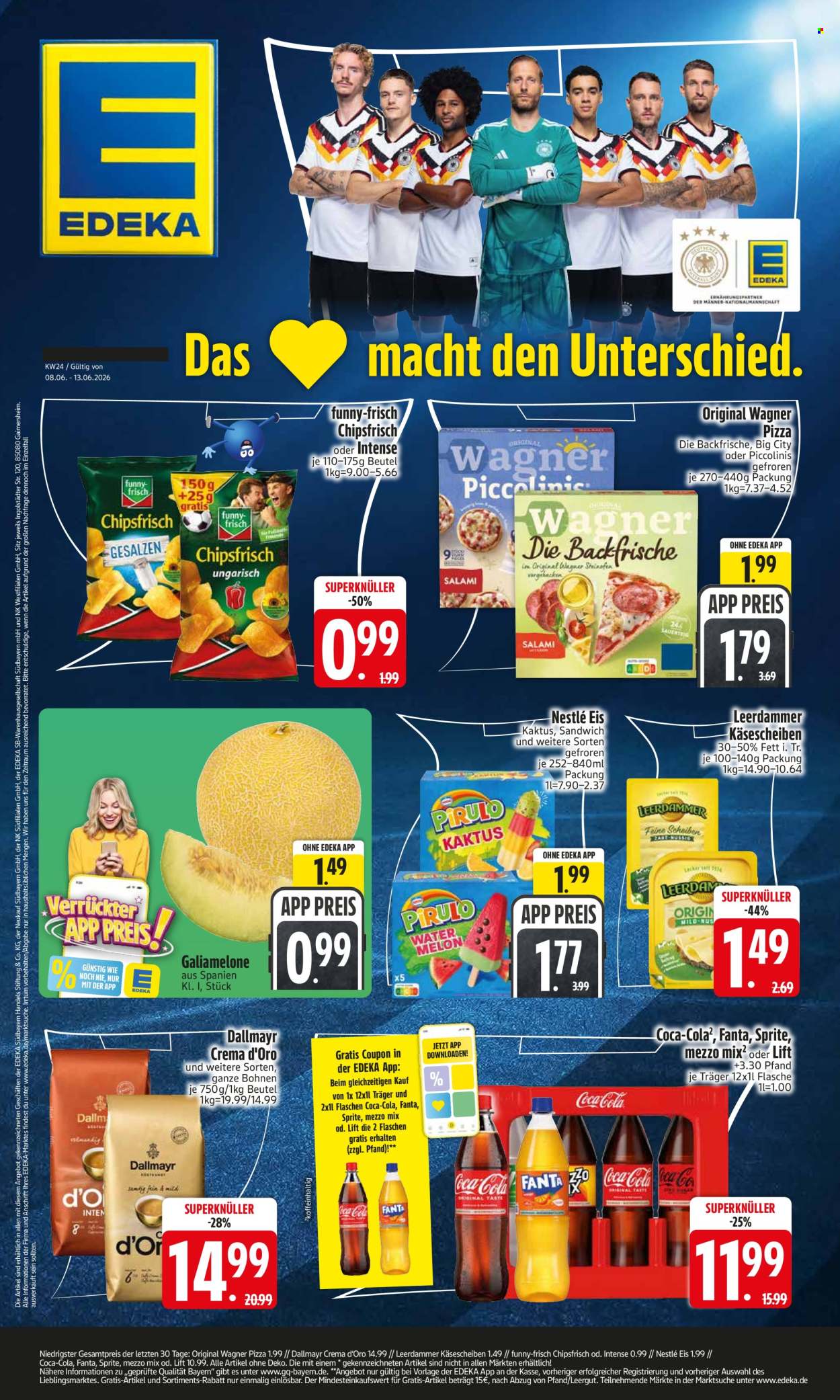 Leták Edeka - 8.6.2026 - 13.6.2026. Strana 1