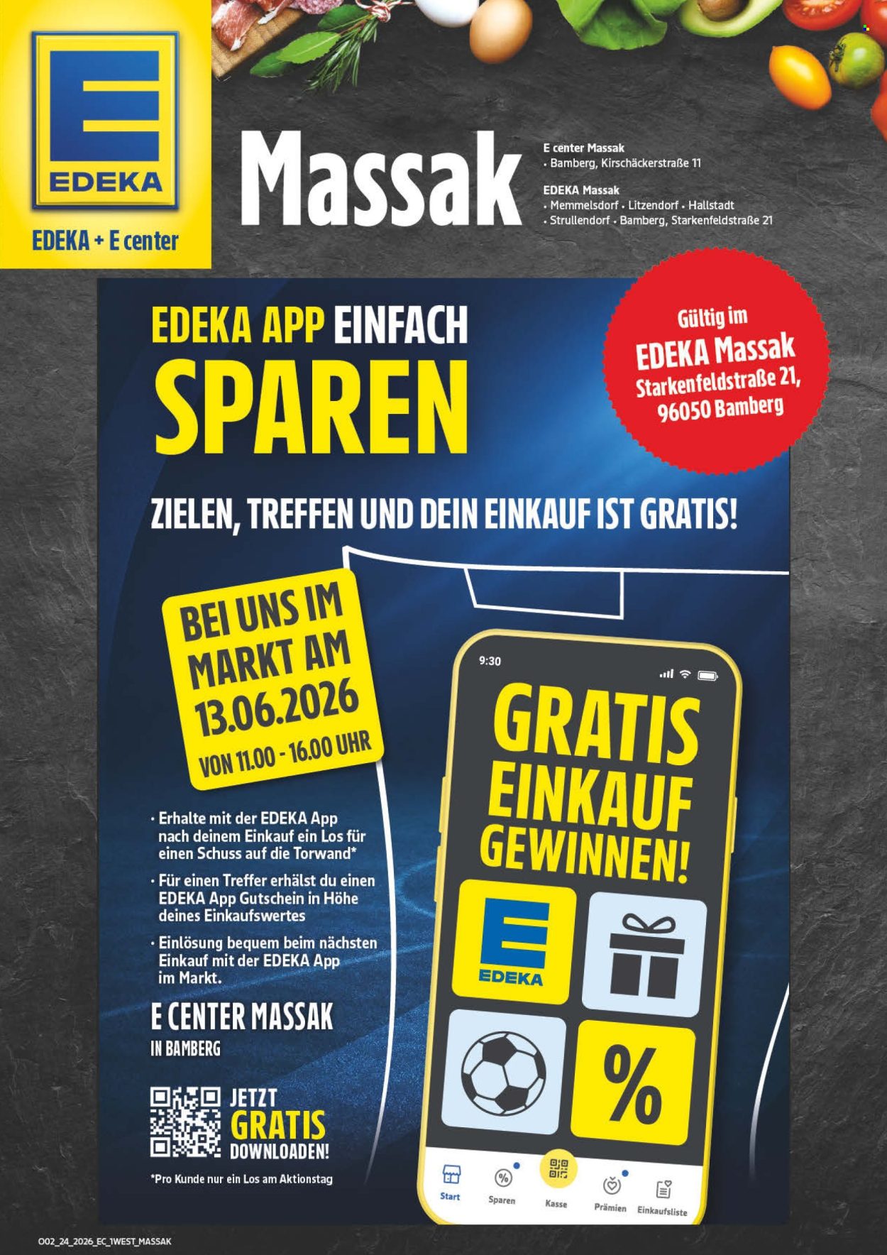 Leták Edeka - 8.6.2026 - 13.6.2026. Strana 3