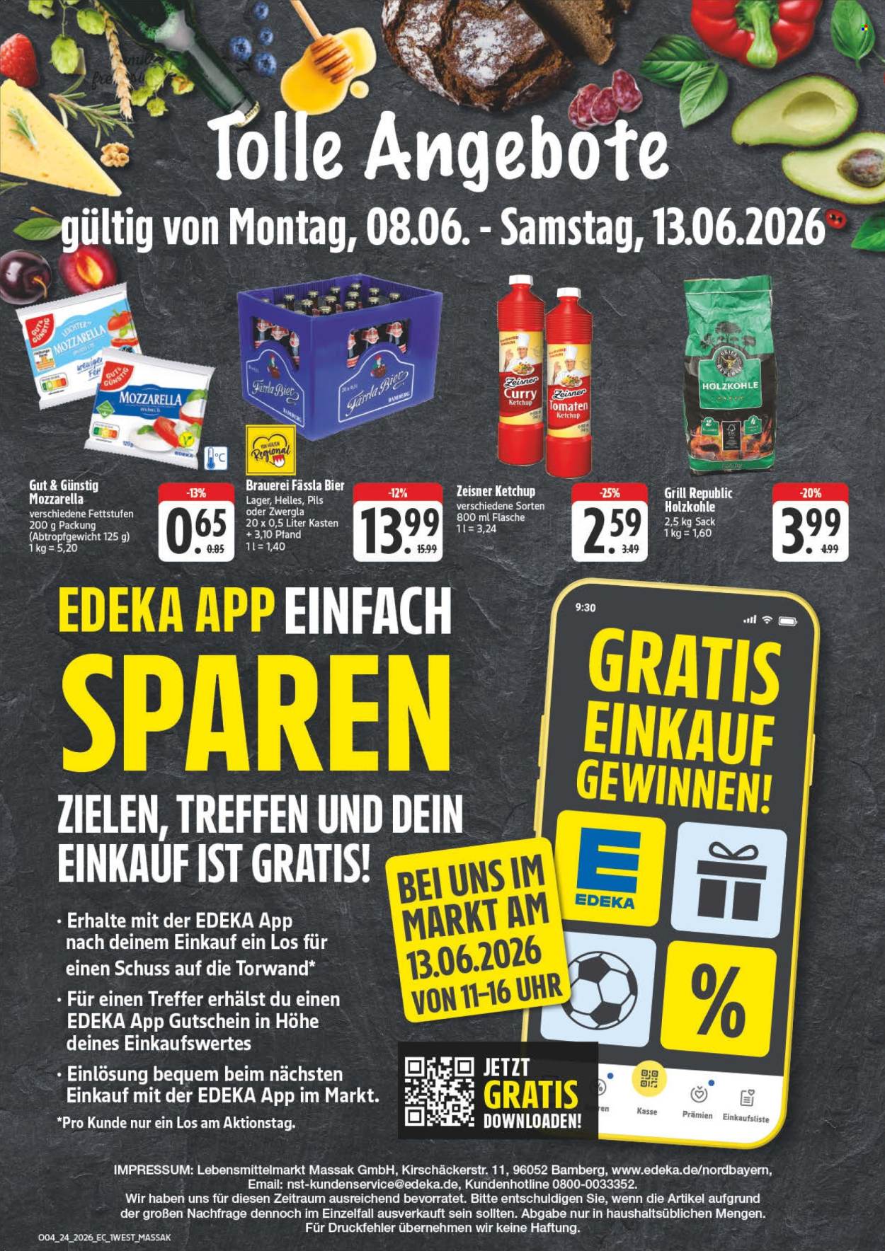 Leták Edeka - 8.6.2026 - 13.6.2026. Strana 5