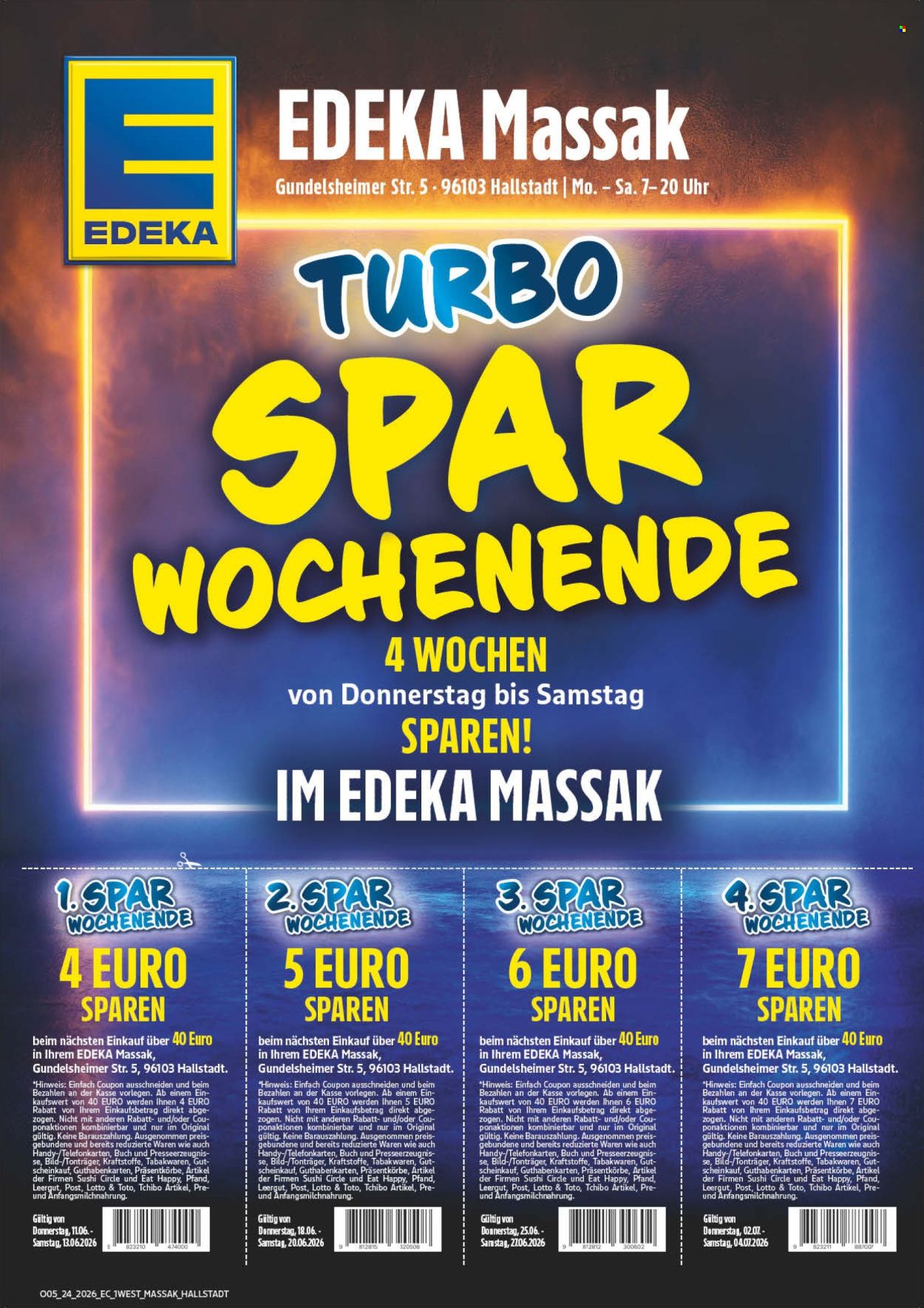 Leták Edeka - 8.6.2026 - 13.6.2026. Strana 6